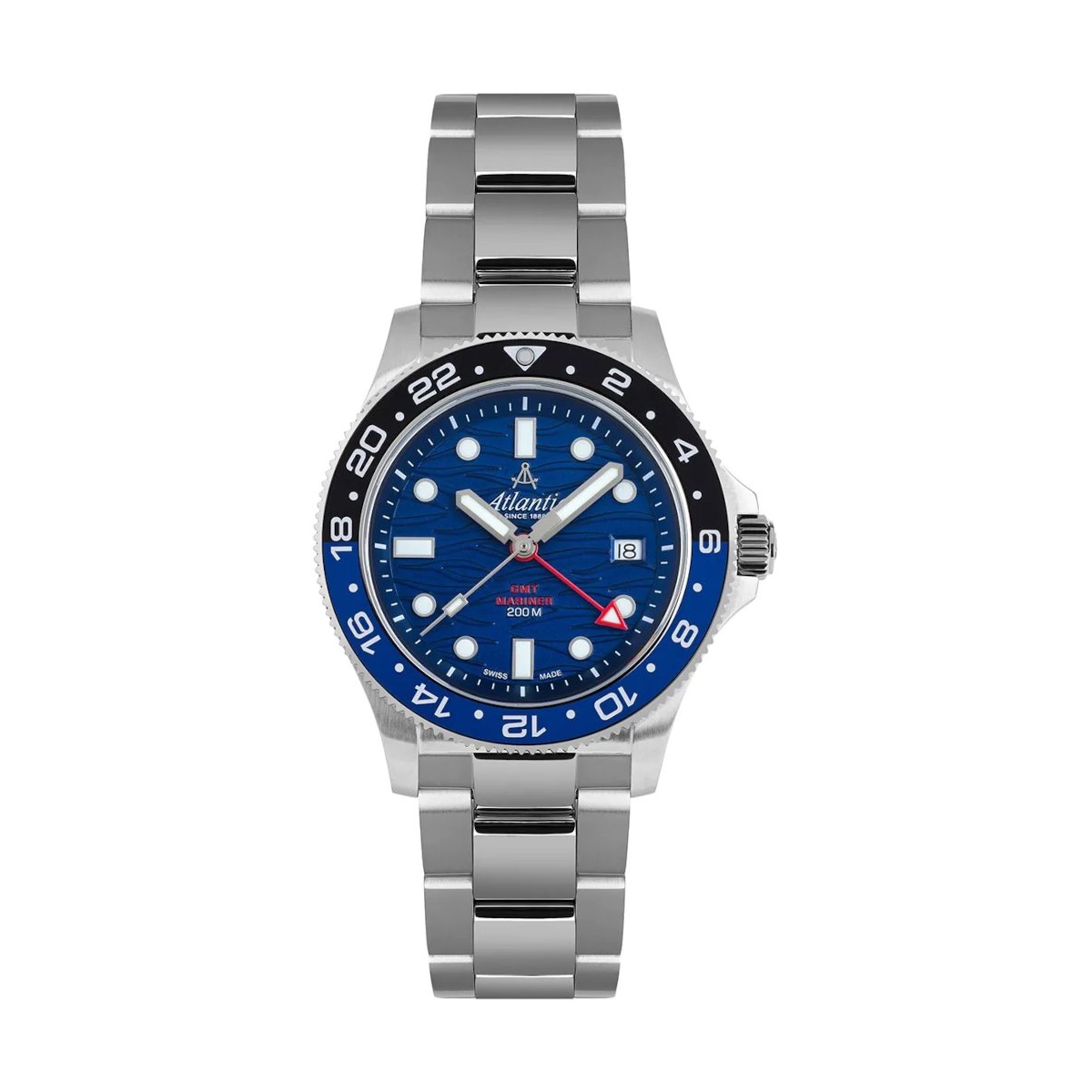 W.KRUK ZEGAREK ATLANTIC MARINER GMT