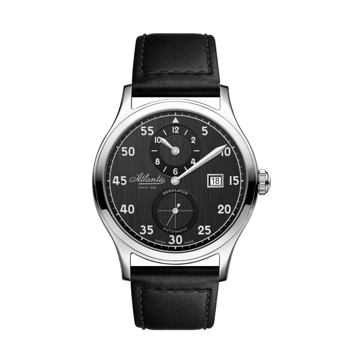 W.KRUK ZEGAREK ATLANTIC WORLDMASTER HERITAGE REGULATOR