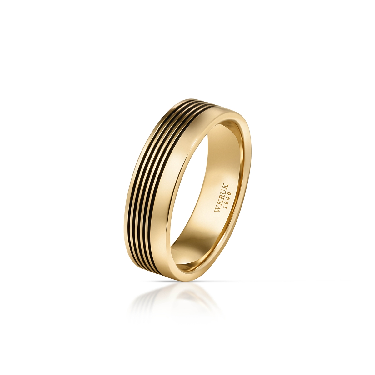 W.KRUK Pierścionek srebrny Longplay