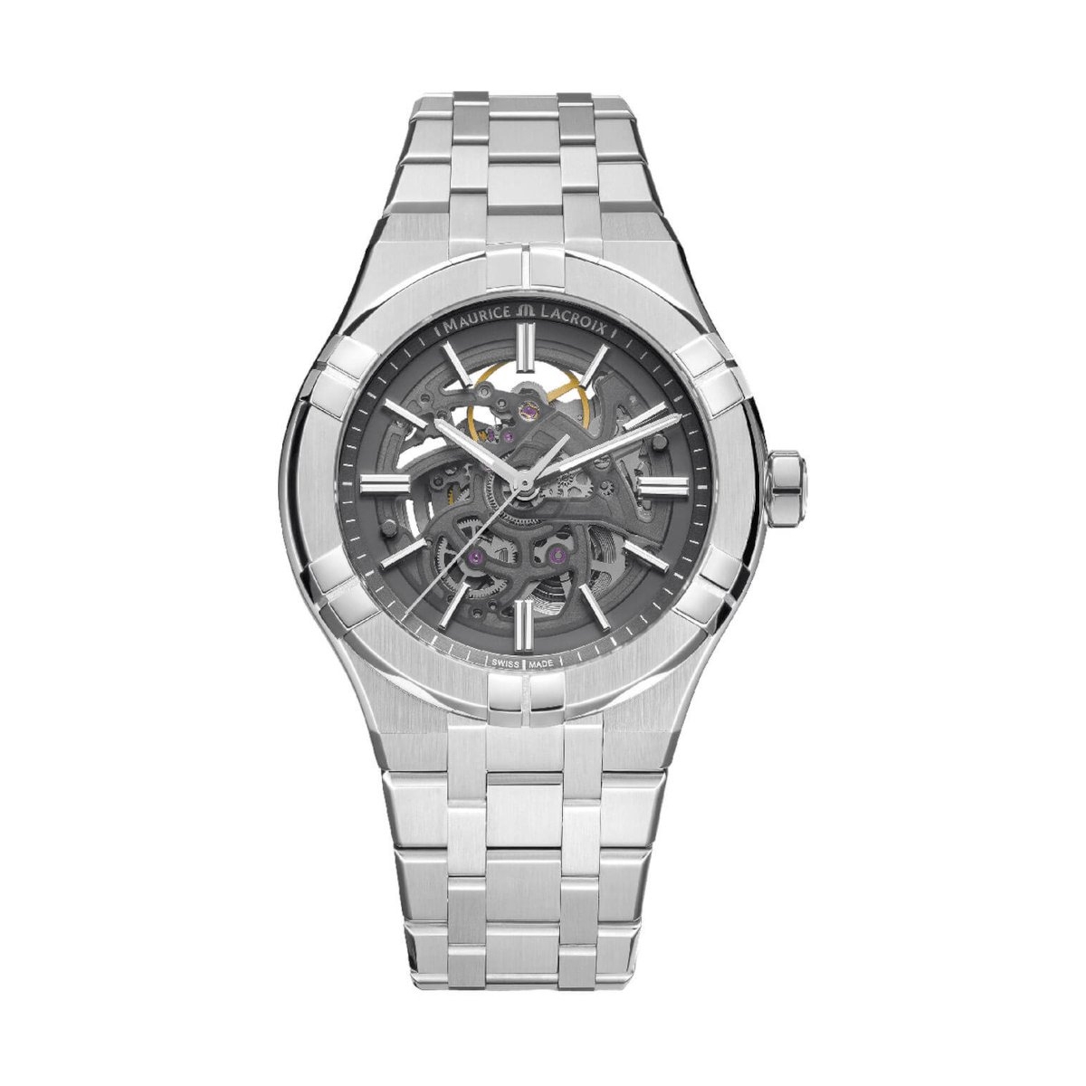 W.KRUK ZEGAREK MAURICE LACROIX AIKON AUTOMATIC SKELETON