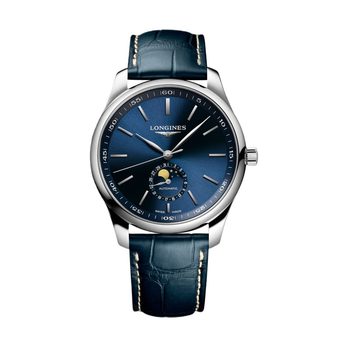 W.KRUK LONGINES MASTER COLLECTION MOONPHASE