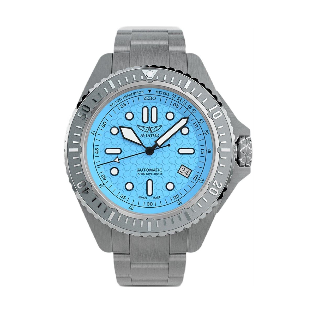 W.KRUK ZEGAREK AVIATOR XPRO DIVE 300 AUTO