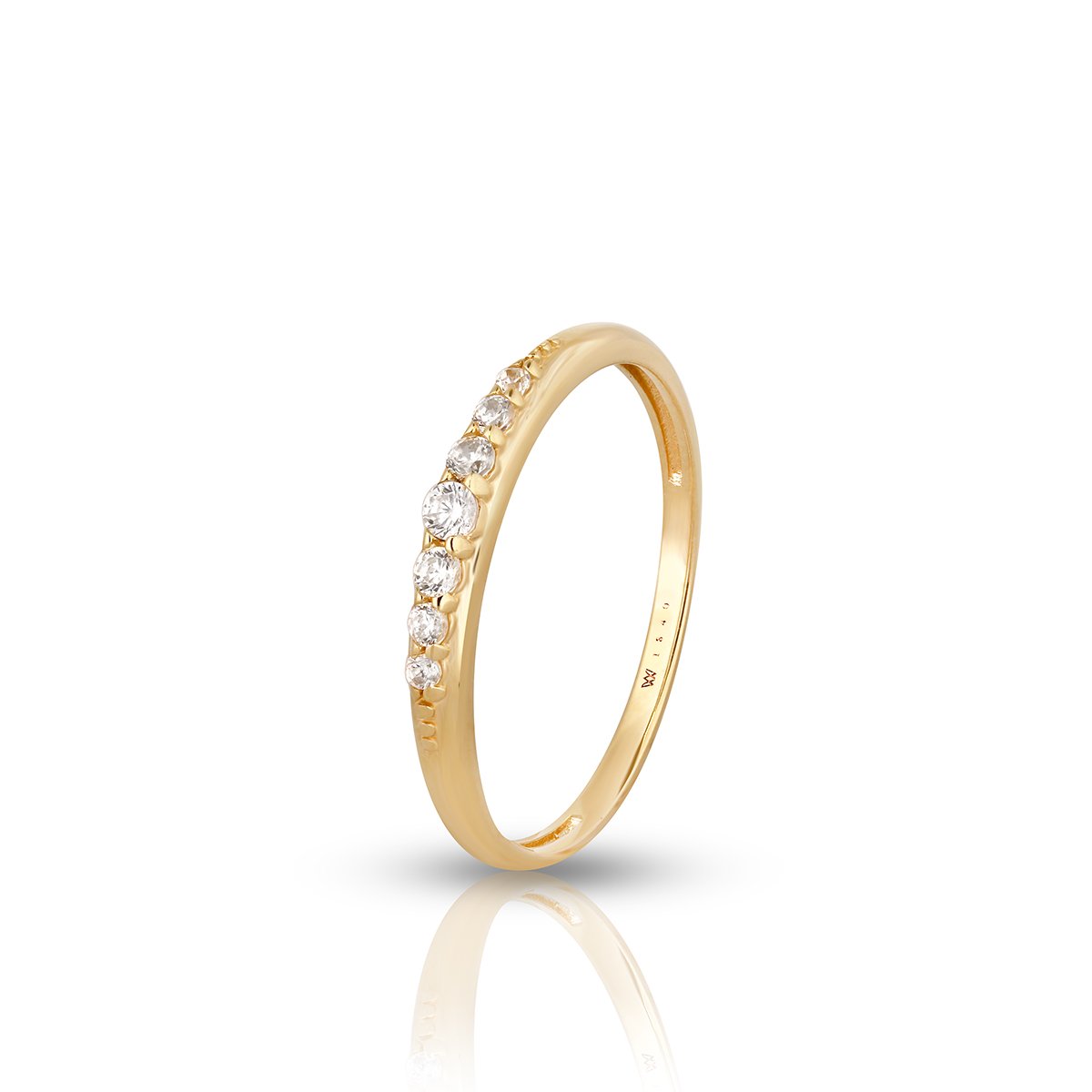 W.KRUK - Pierścionek złoty