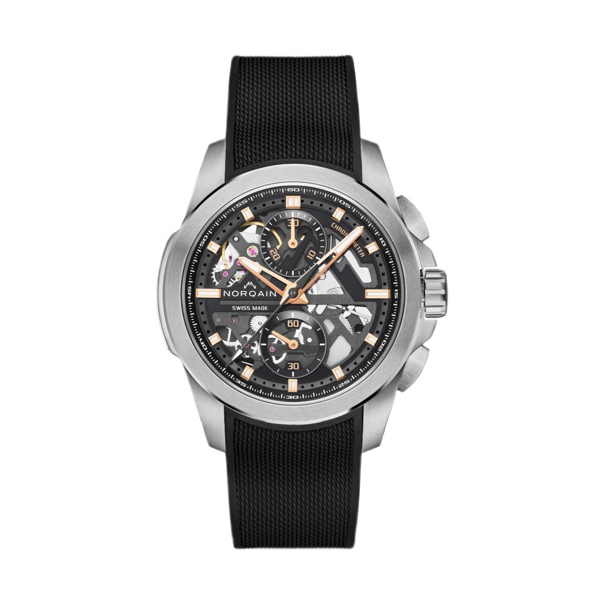 W.KRUK ZEGAREK NORQAIN INDEPENDENCE SKELETON CHRONOGRAPH