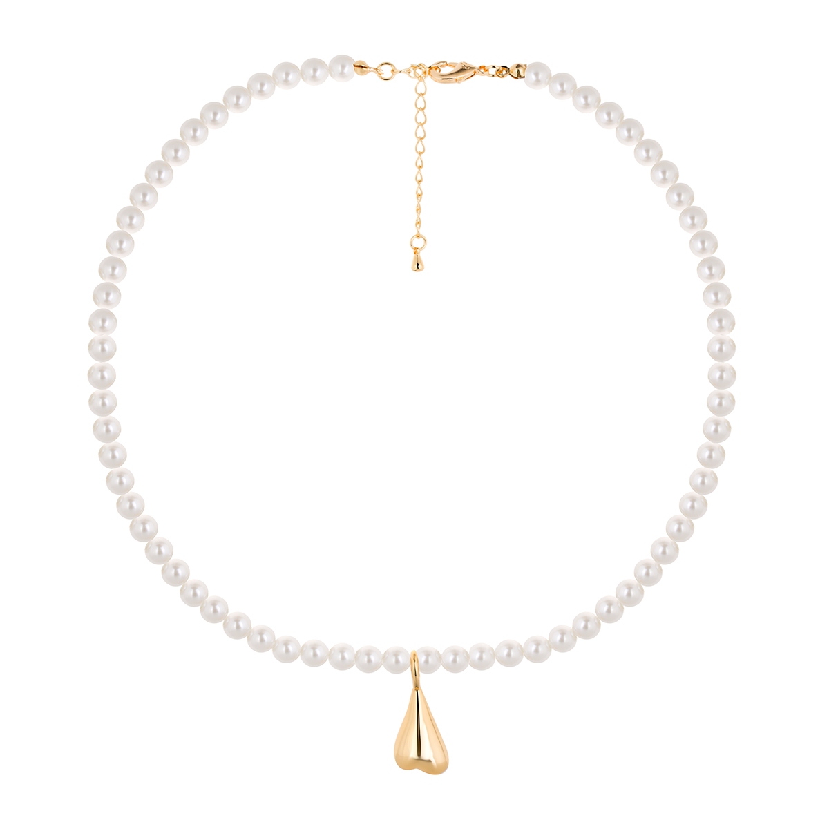 W.KRUK Naszyjnik pozłacany z perłami Picky Pica