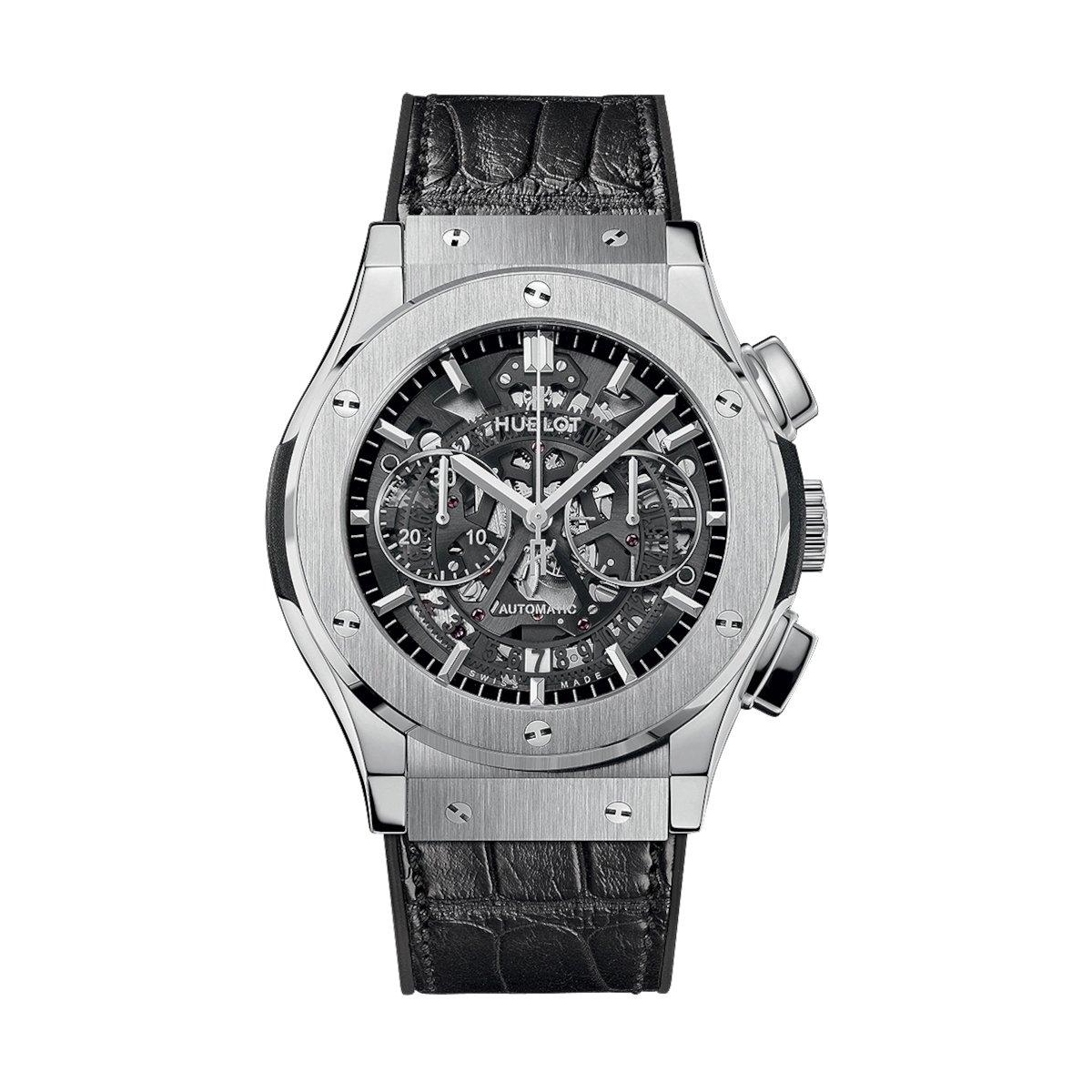 W.KRUK ZEGAREK HUBLOT CLASSIC FUSION AEROFUSION TITANIUM