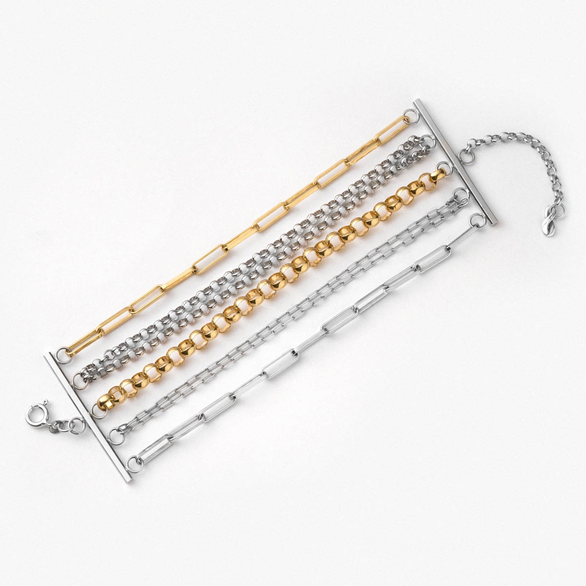 W.KRUK Bransoleta srebrna Freedom Forever