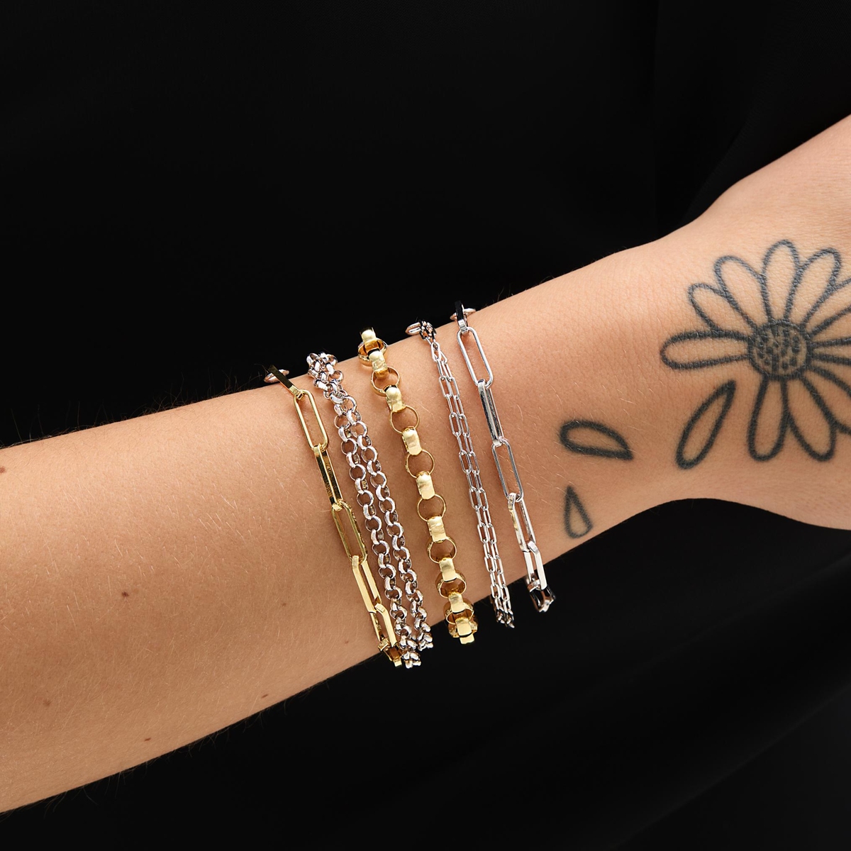 W.KRUK Bransoleta srebrna Freedom Forever