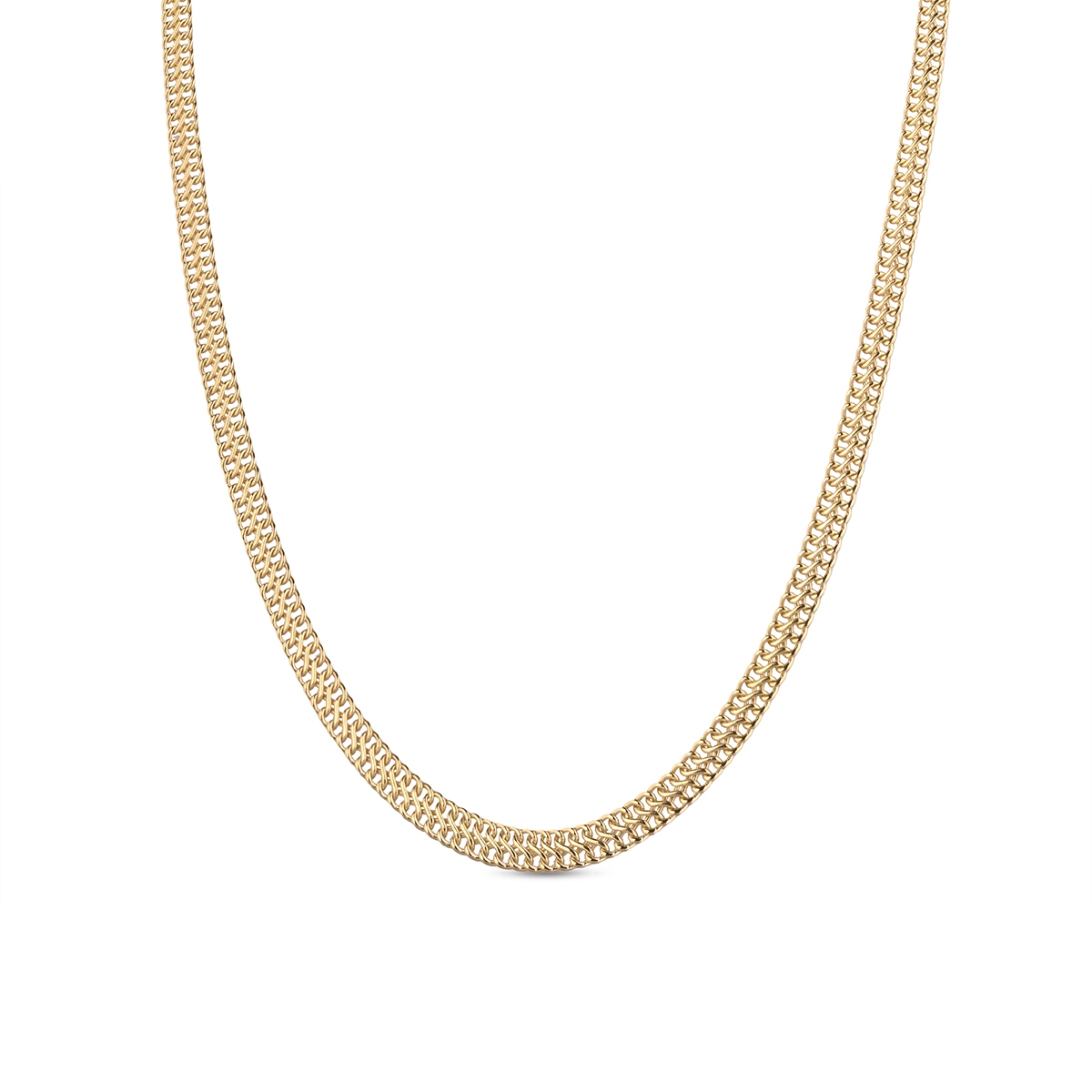 W.KRUK Łańcuszek złoty fantazyjny