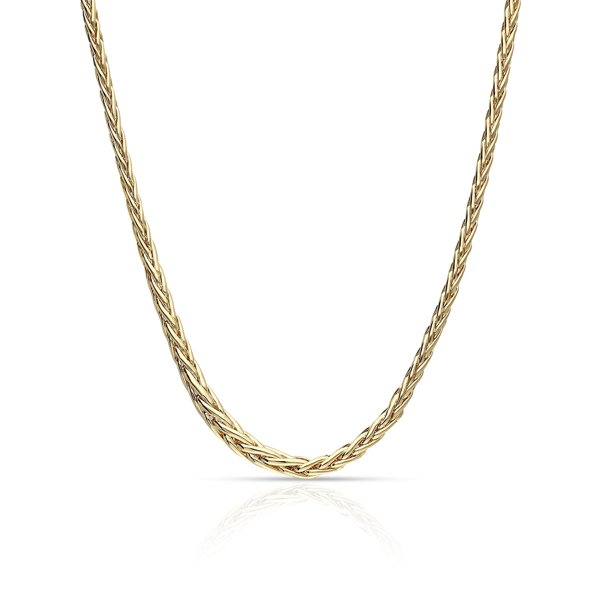 W.KRUK Naszyjnik złoty kłos