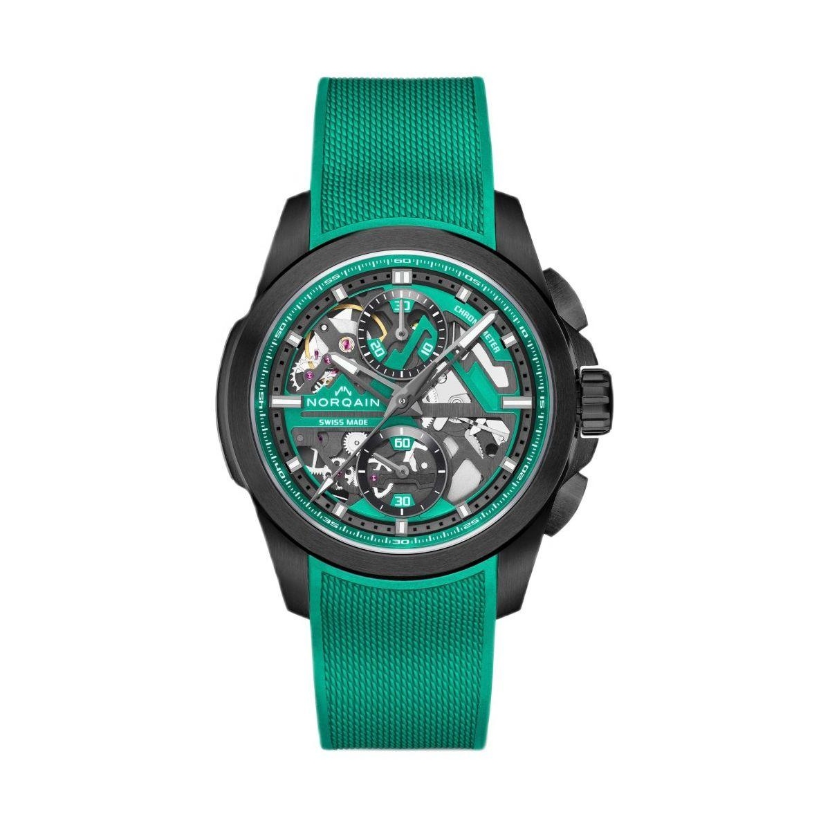 W.KRUK ZEGAREK NORQAIN INDEPENDENCE SKELETON CHRONOGRAPH LIMITED EDITION