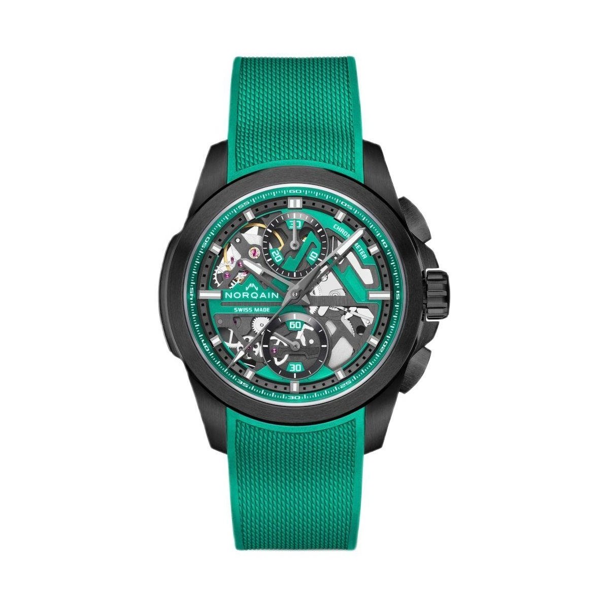 W.KRUK ZEGAREK NORQAIN INDEPENDENCE SKELETON CHRONOGRAPH LIMITED EDITION