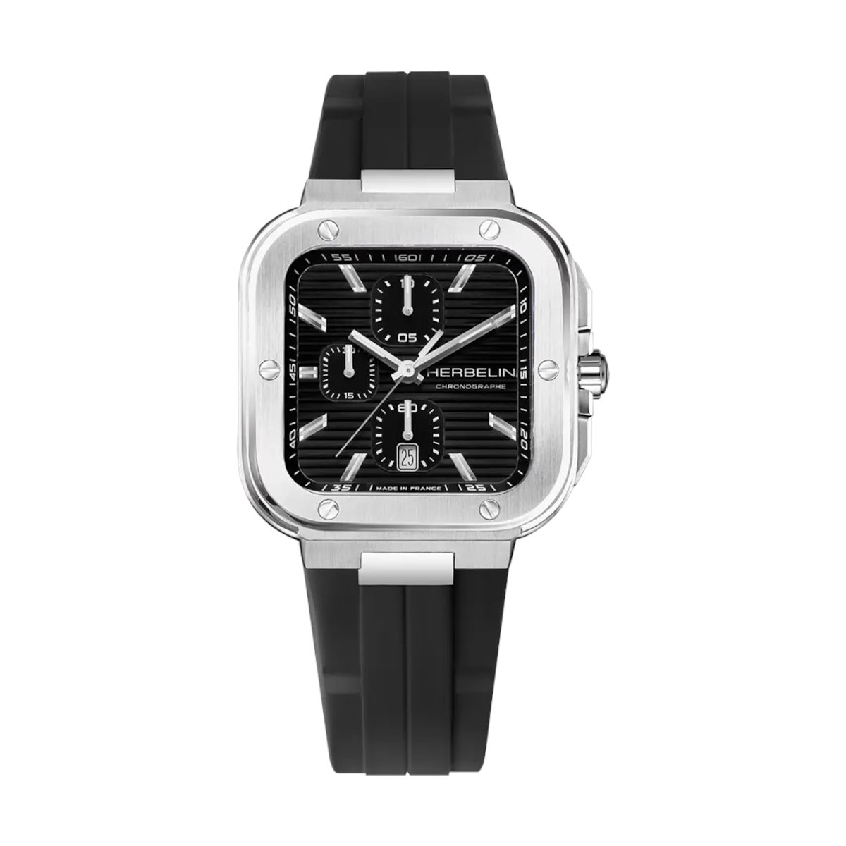 W.KRUK ZEGAREK HERBELIN CAP CAMARAT SQUARE CHRONOGRAPH