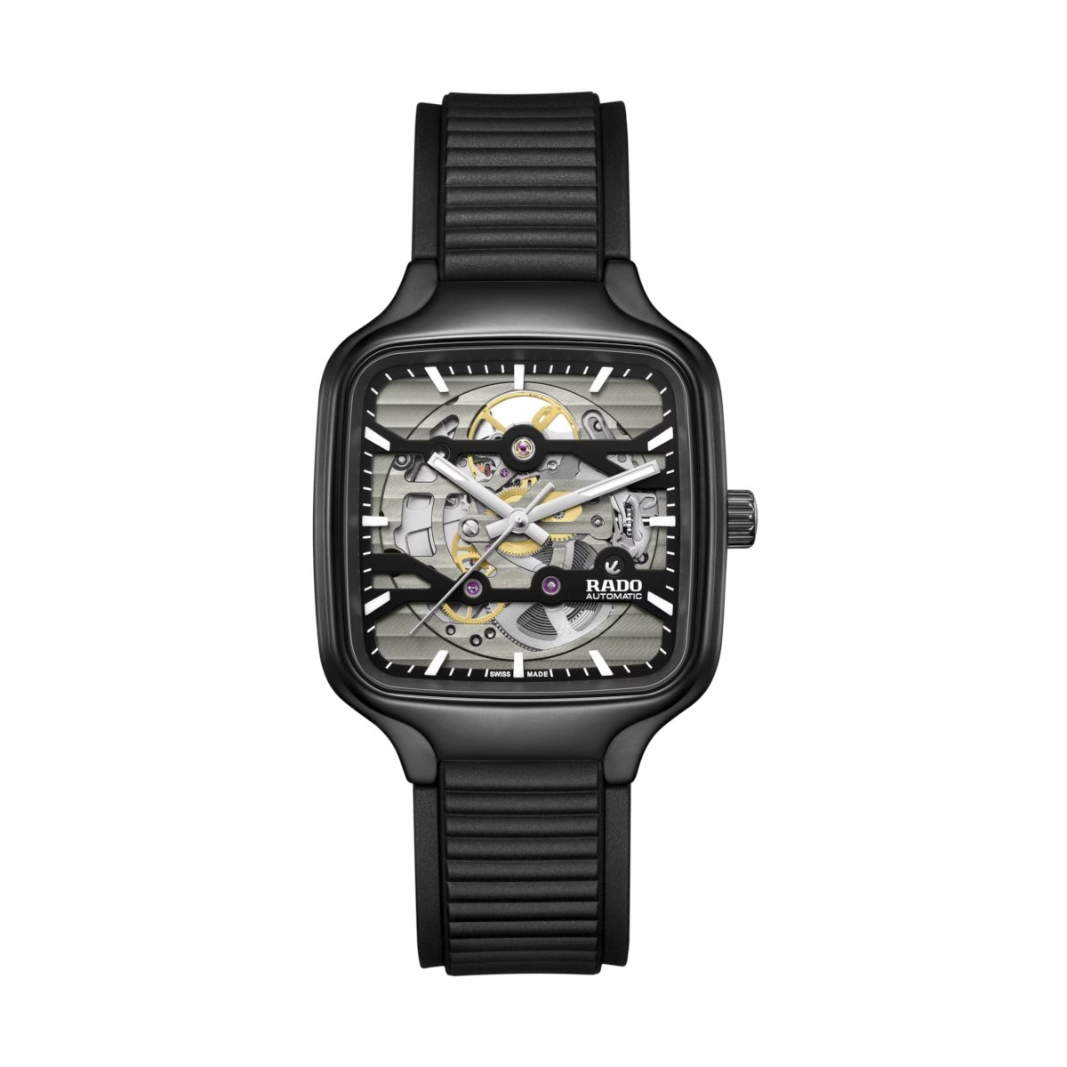 W.KRUK ZEGAREK RADO True Square Automatic Skeleton