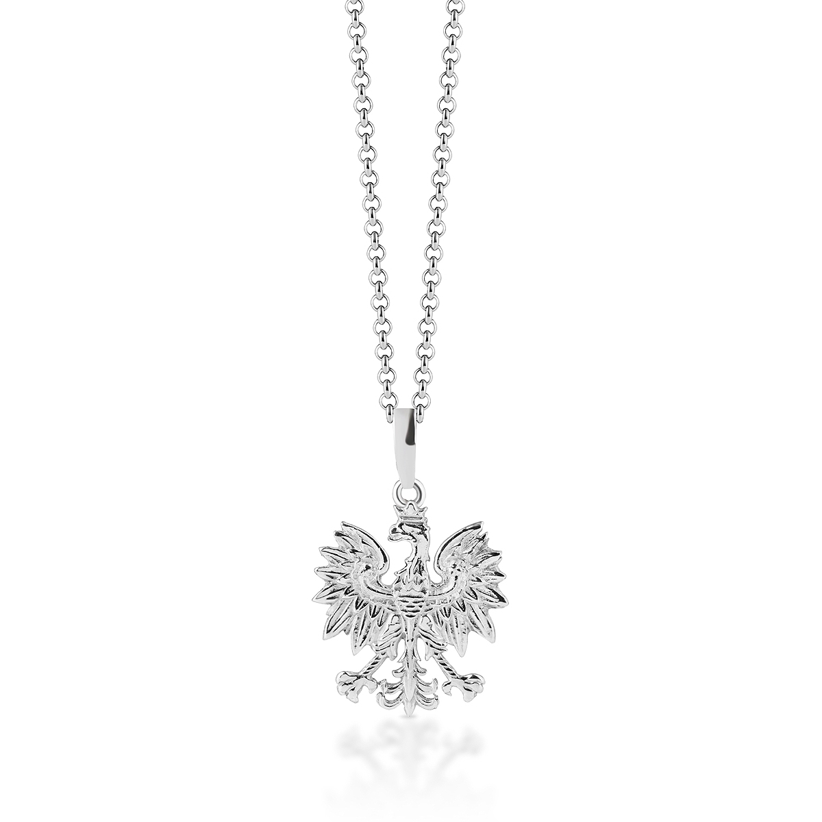 W.KRUK Wisiorek srebrny z orłem