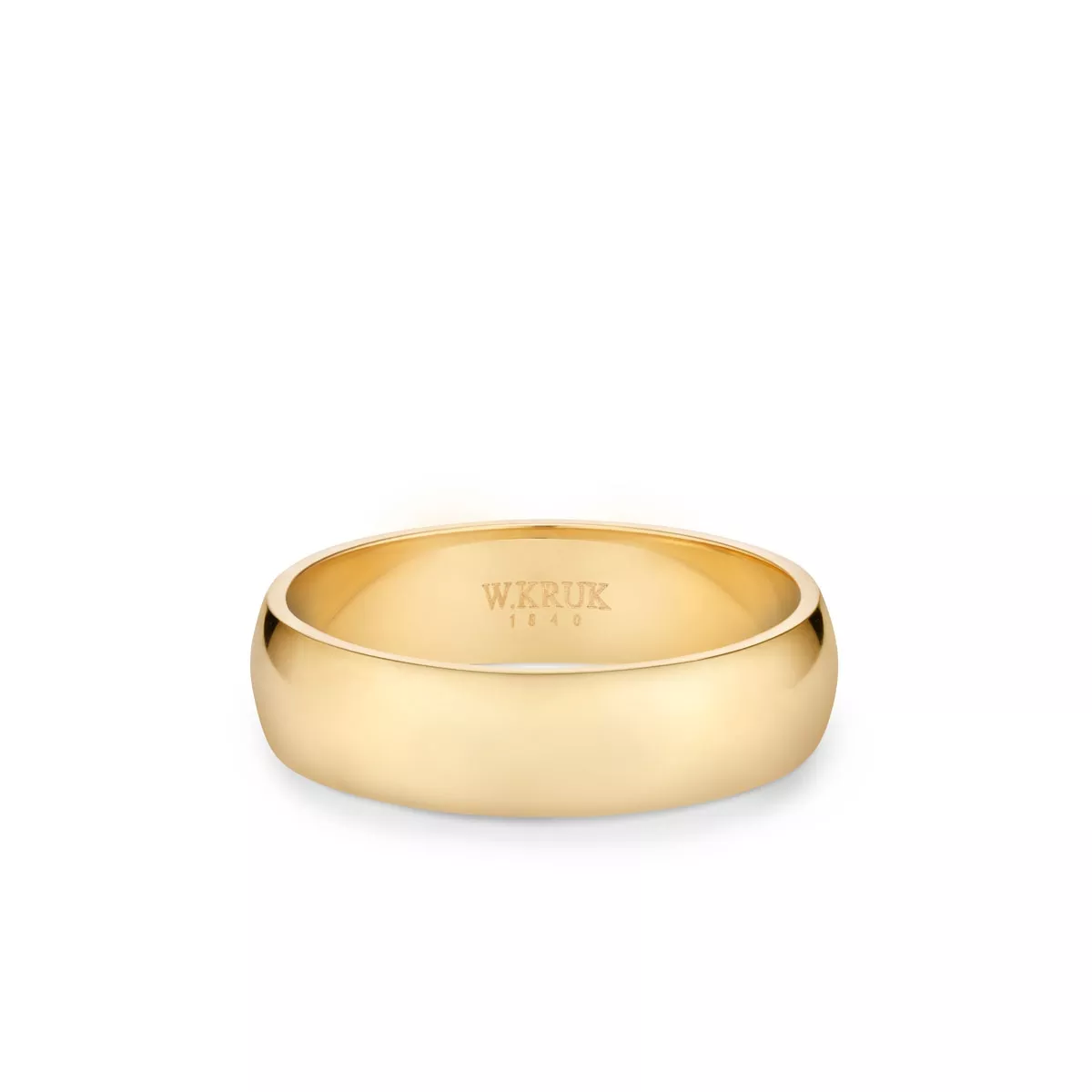 W.KRUK Obrączka złota PROMISO