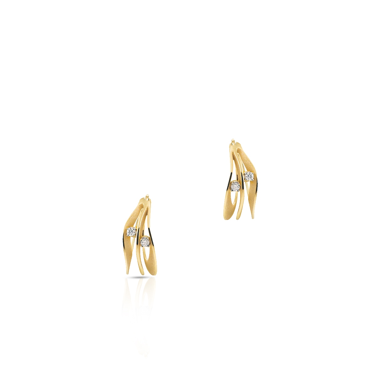 W.KRUK Kolczyki złote CAMMILLI FIRENZE