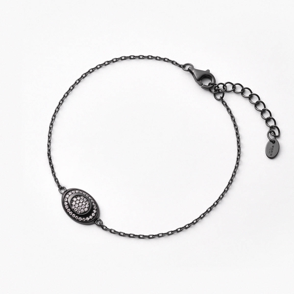 W.KRUK Bransoleta srebrna Meteory