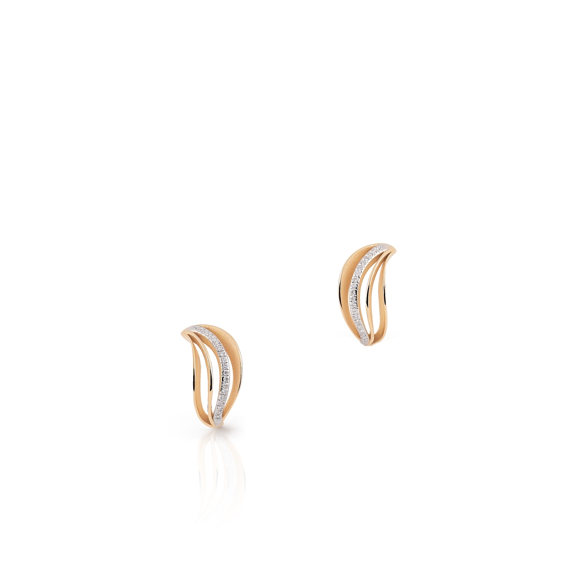 W.KRUK Kolczyki złote CAMMILLI FIRENZE