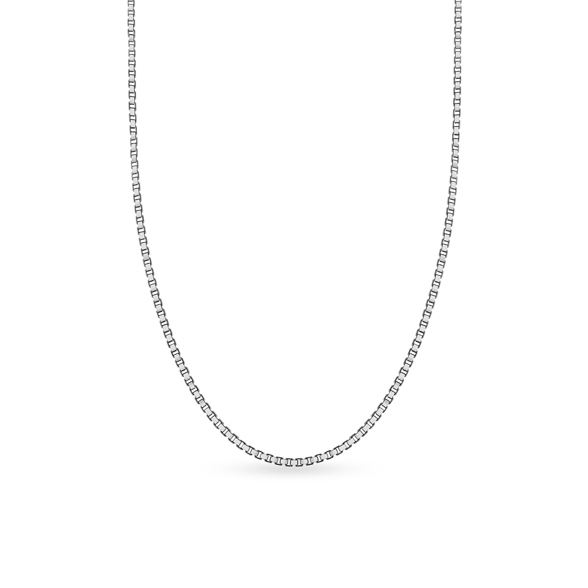 W.KRUK Łańcuszek srebrny kostka