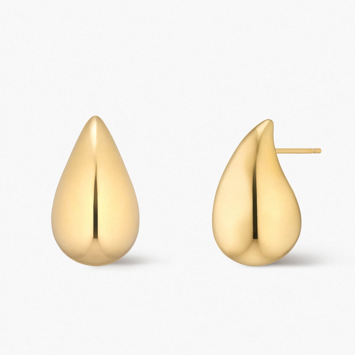 W.KRUK Kolczyki srebrne pozłacane