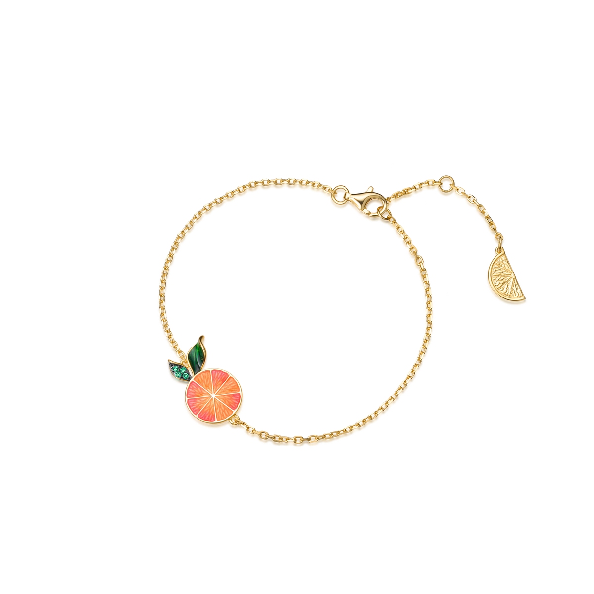 W.KRUK Bransoleta srebrna Kwiaty Nocy Cytrusy