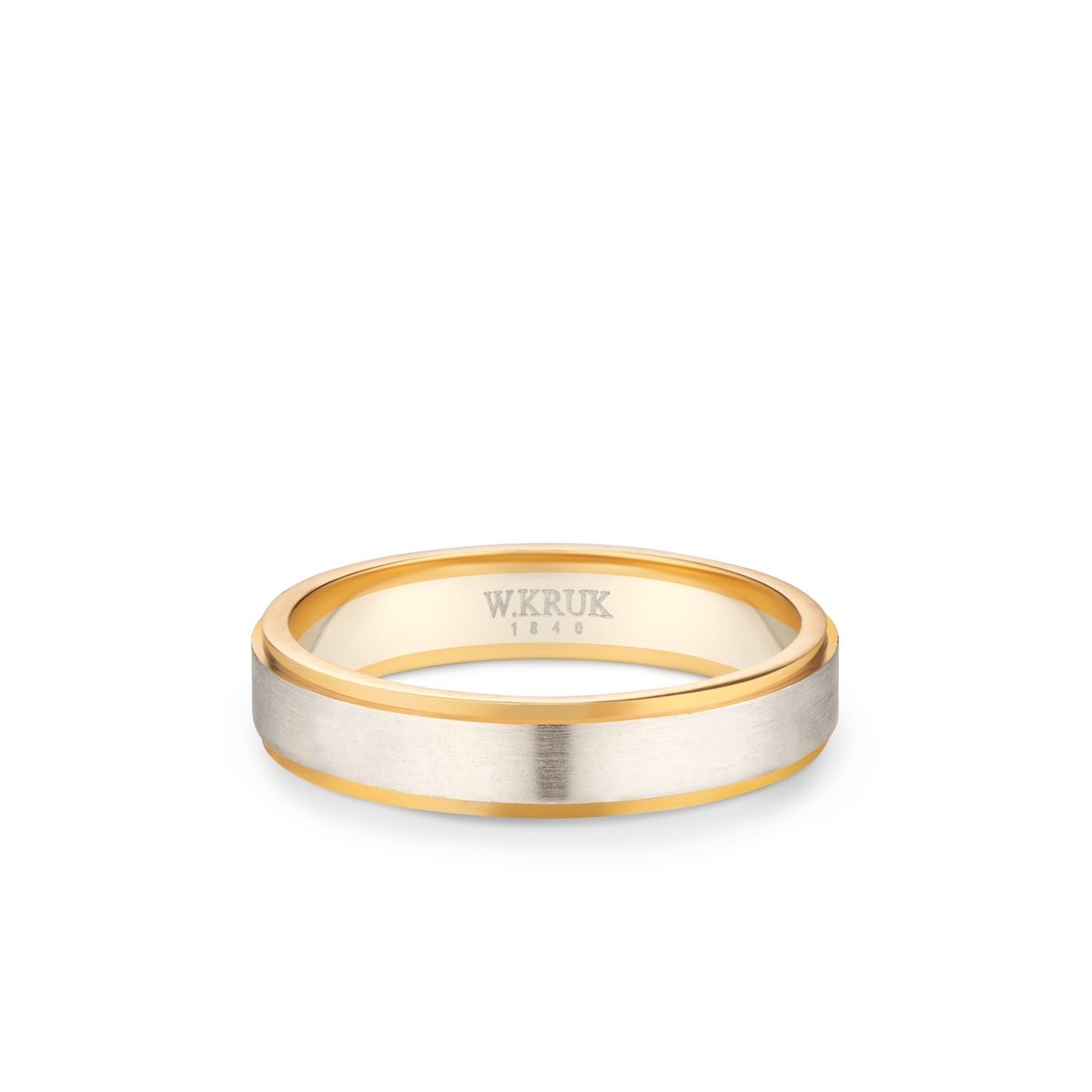 W.KRUK Obrączka złota ROMANA