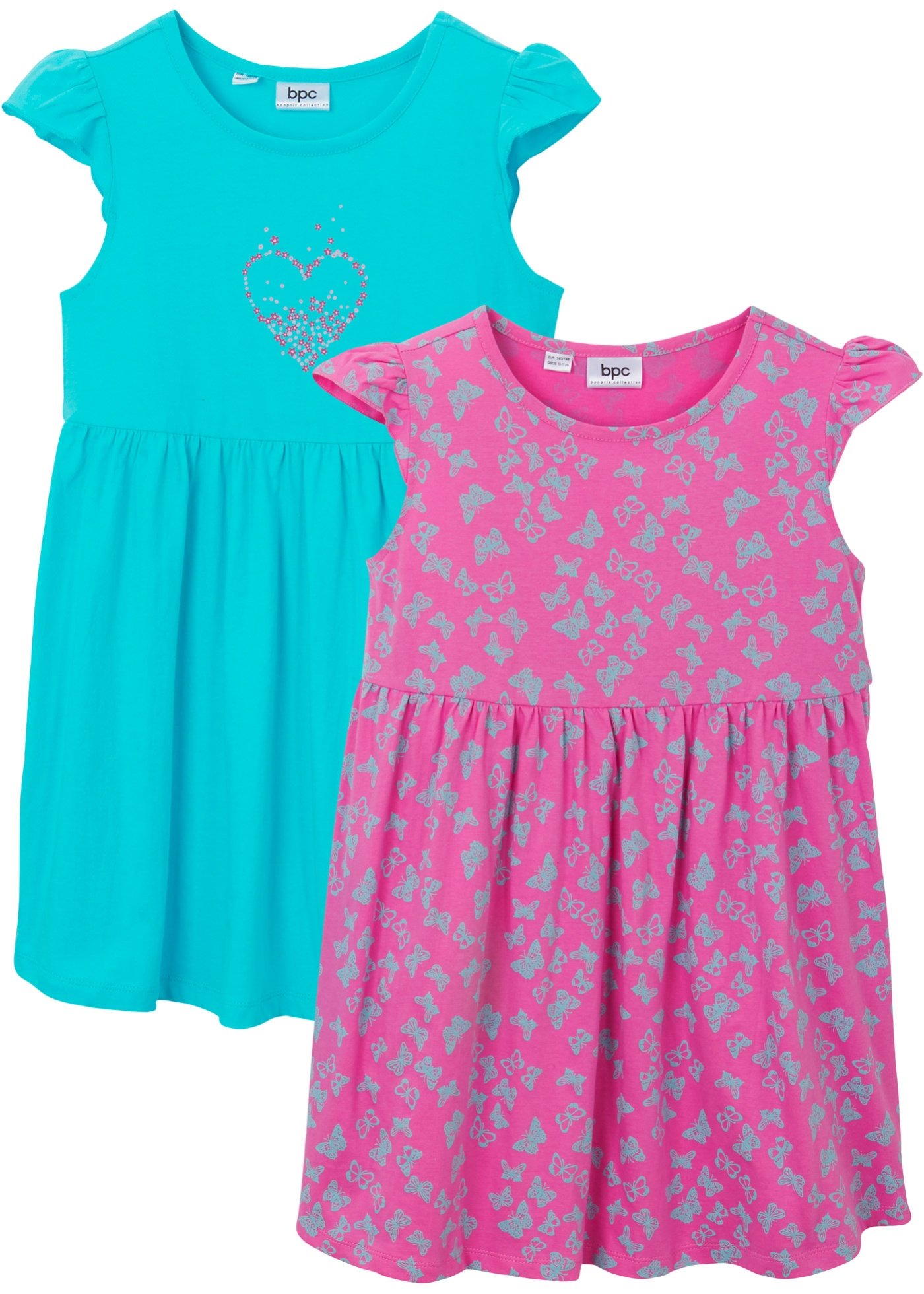 Sukienka letnia dziewczęca (2 szt.)