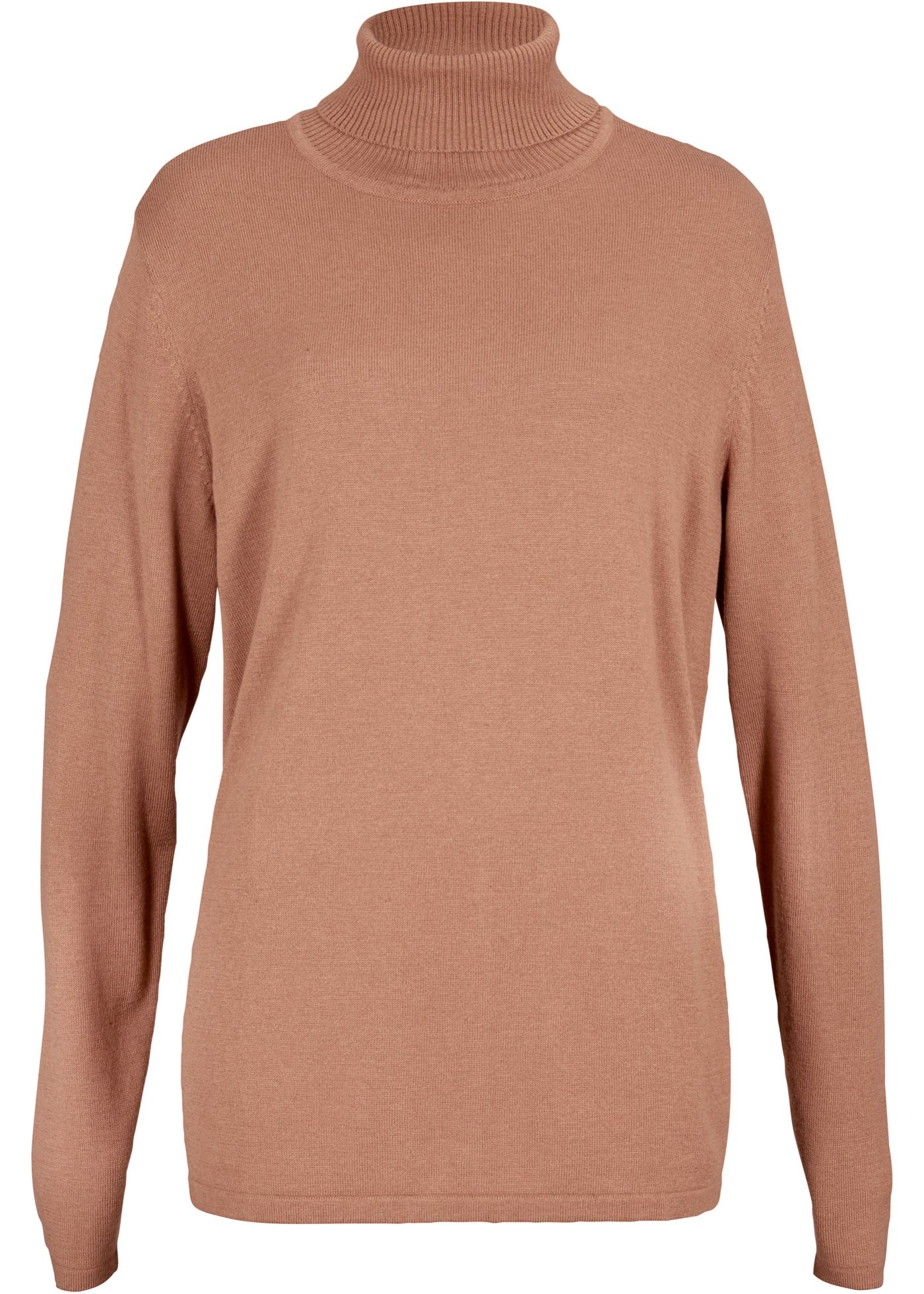 Sweter z golfem, z kaszmirem