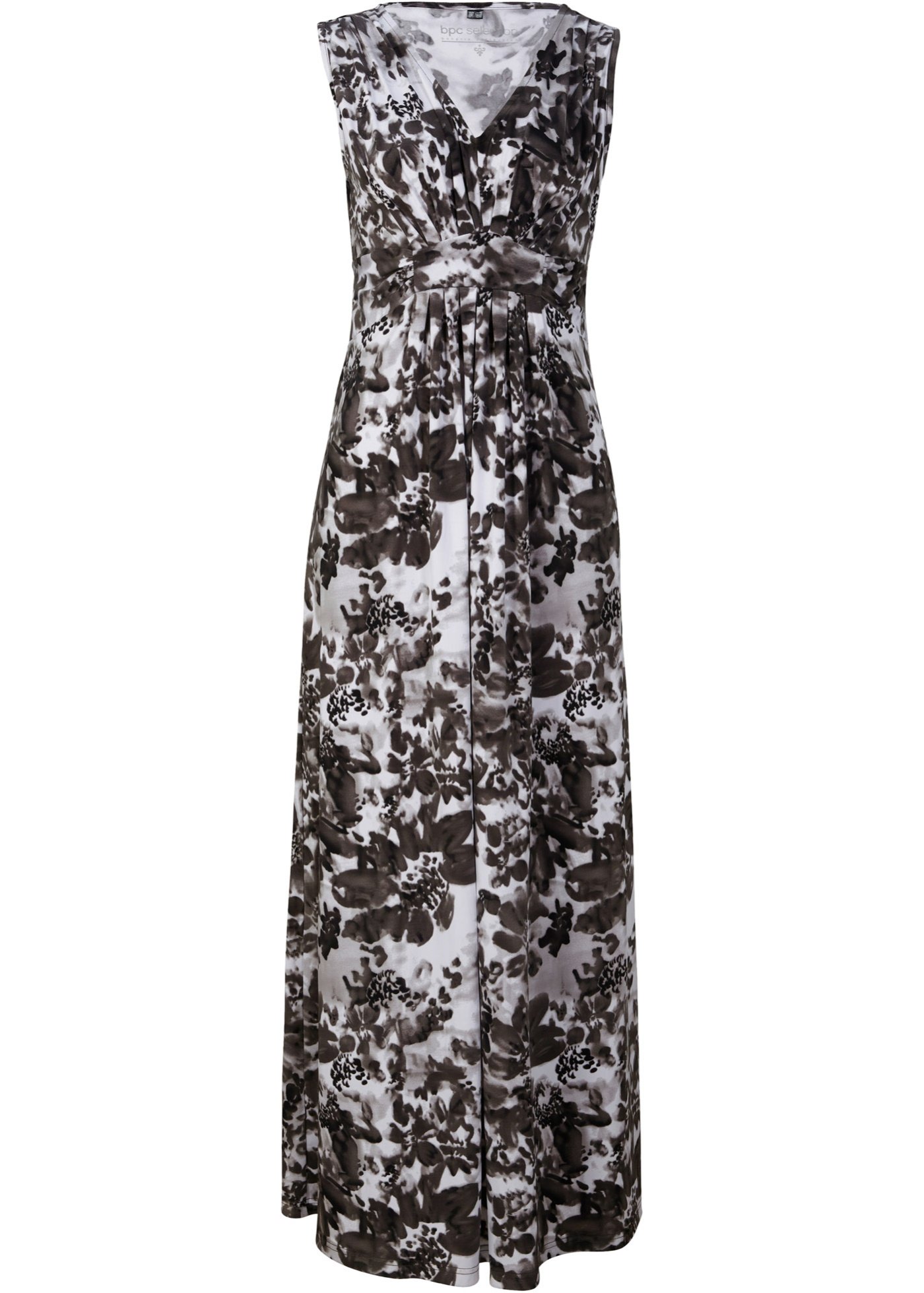 Długa sukienka z dżerseju