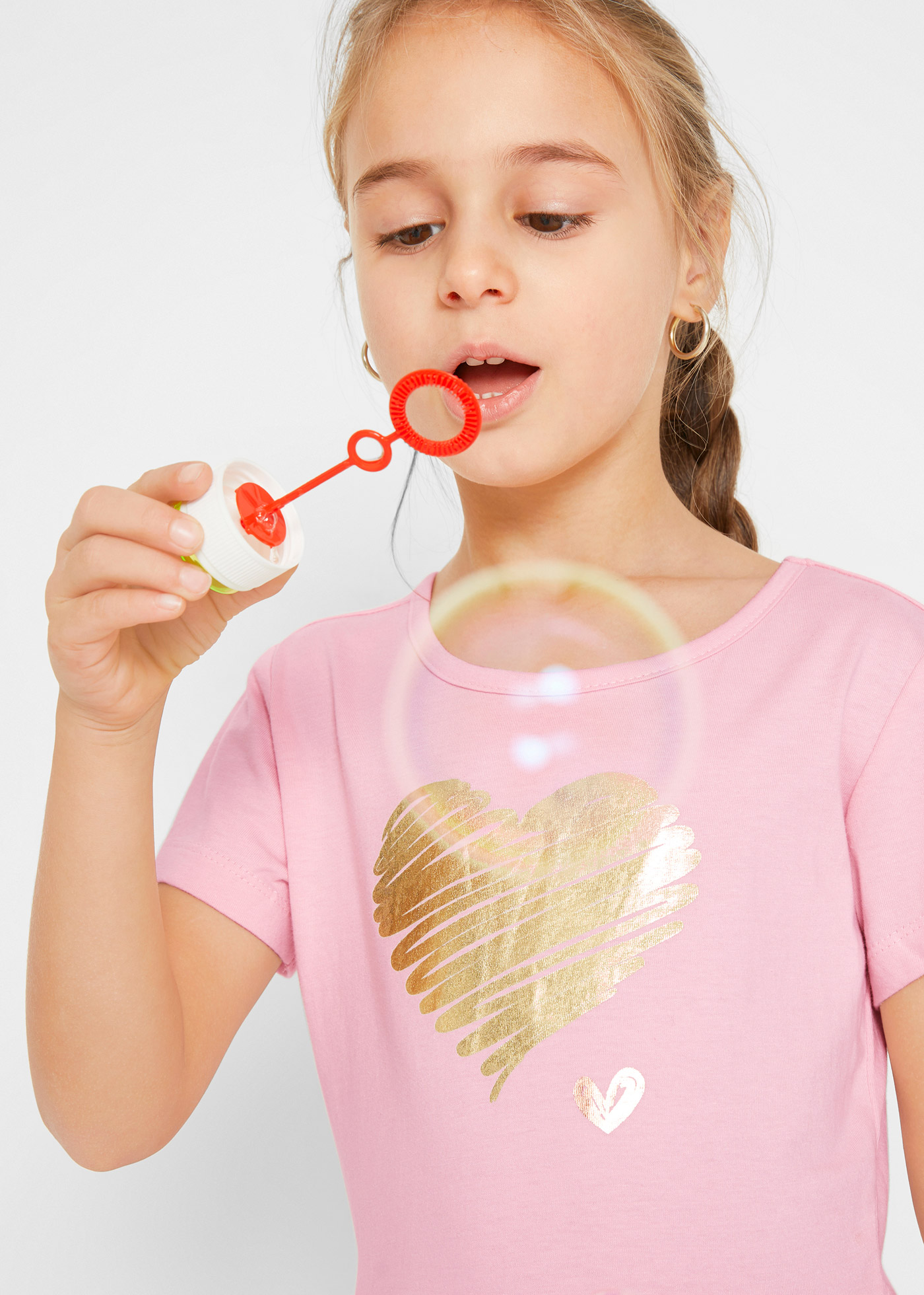 Sukienka dziewczęca z dżerseju, krótki rękaw (2 szt.)