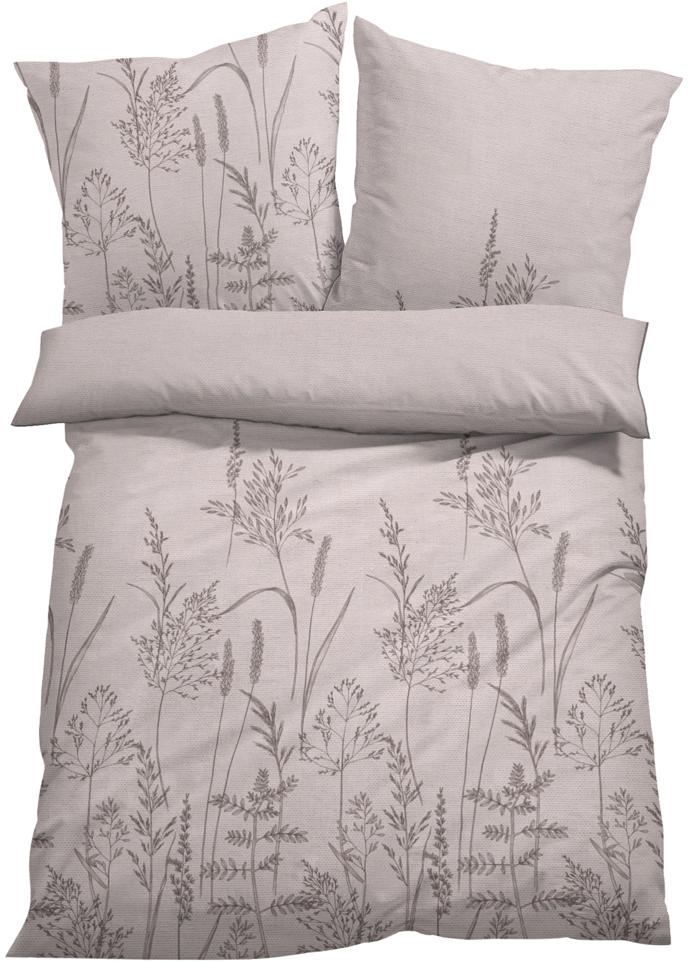 Pościel z motywem trawiastych kwiatów