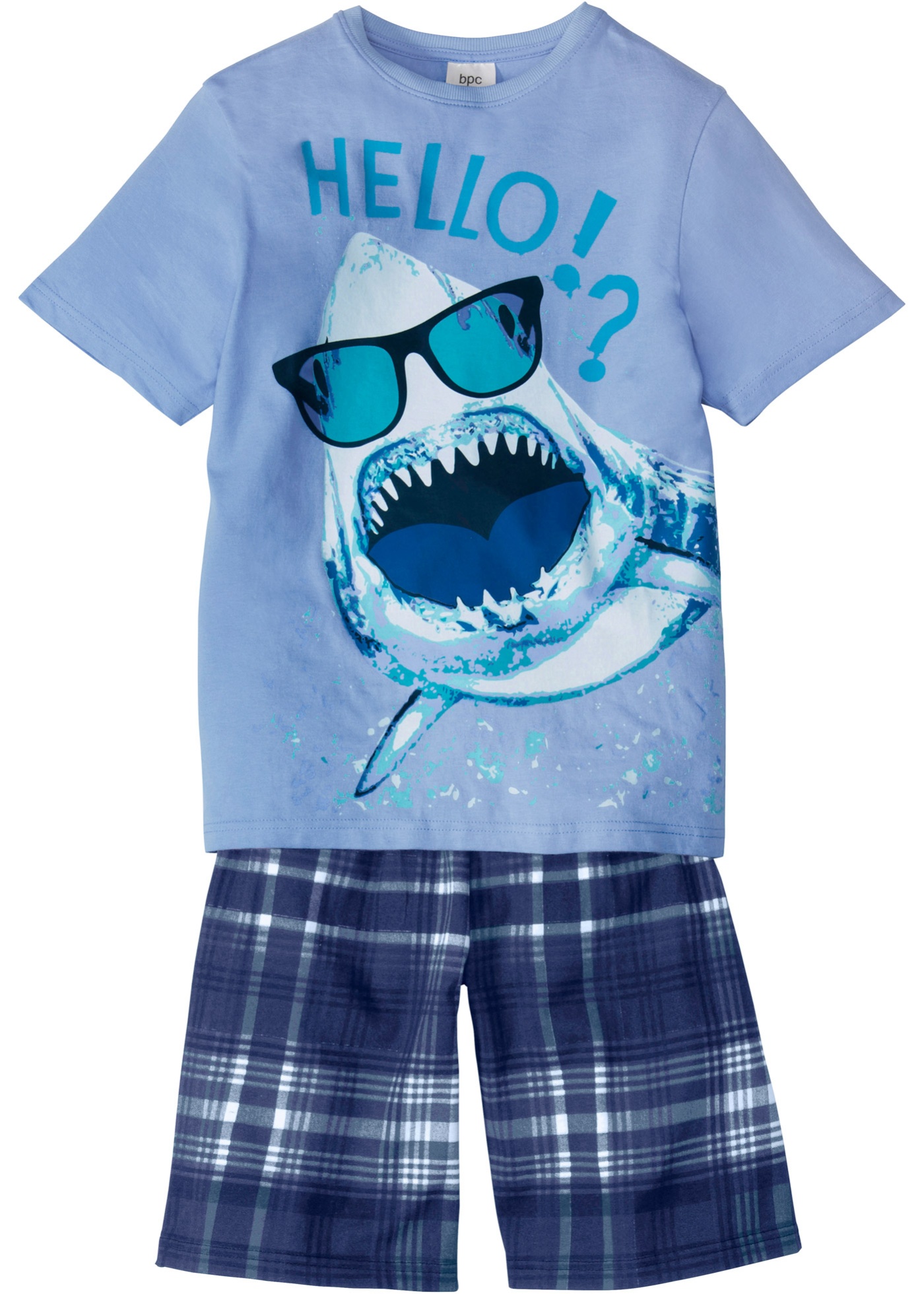 Piżama z krótkimi spodenkami (2 części)