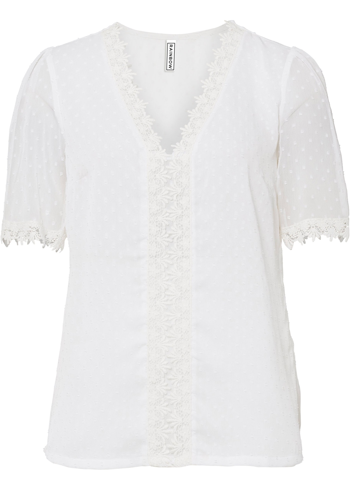 Bluzka z koronkową tasiemką