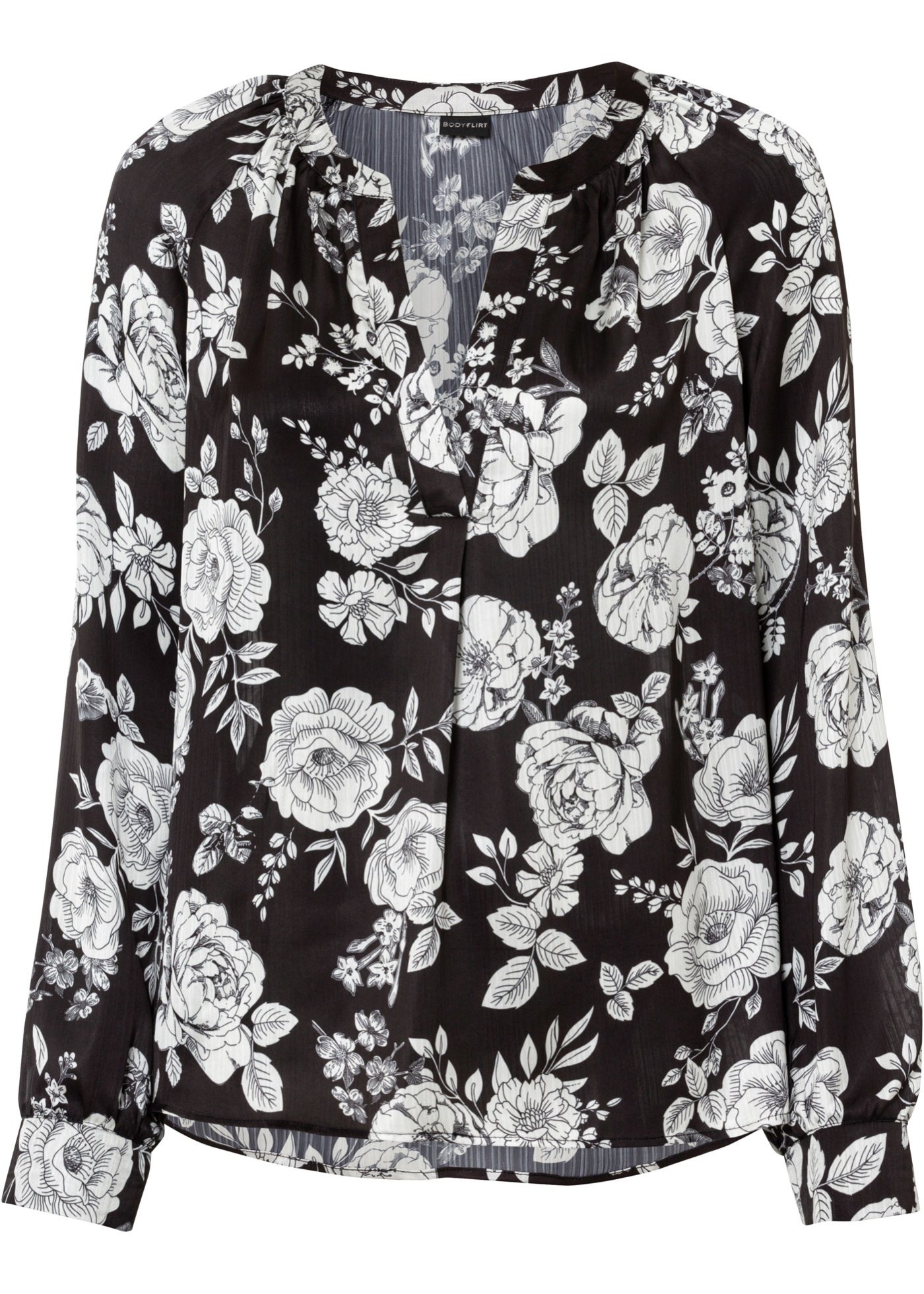 Bluzka tunikowa z nadrukiem