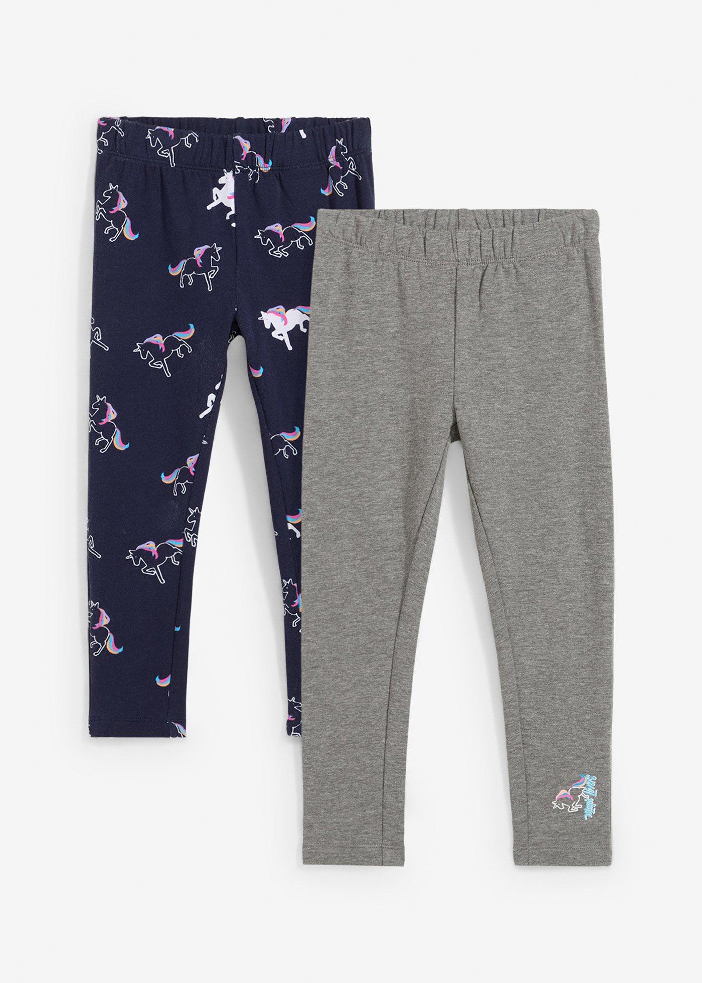 Legginsy termiczne z materiału z wiskozą (2 pary)