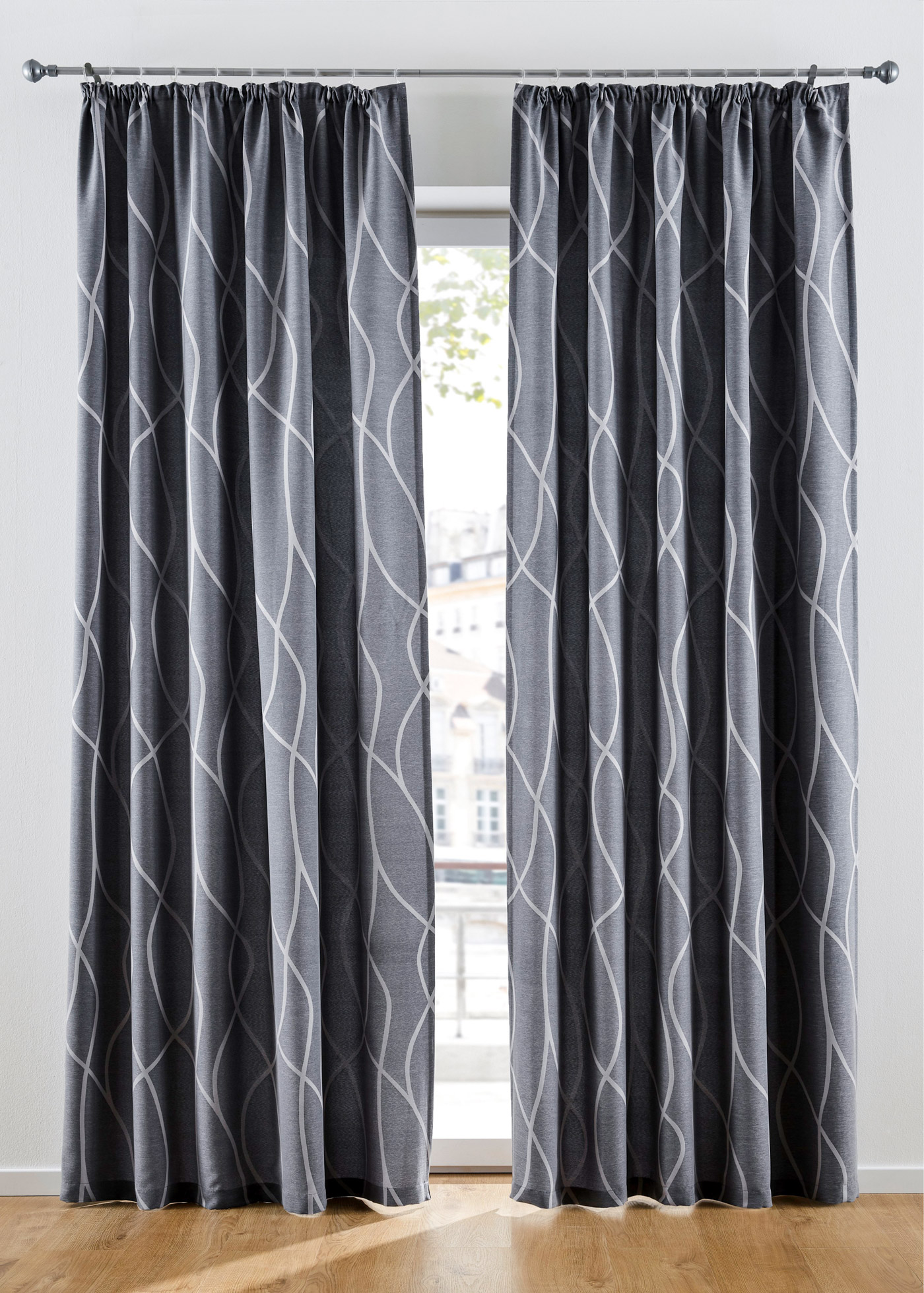 Zasłona żakardowa (1 szt.)