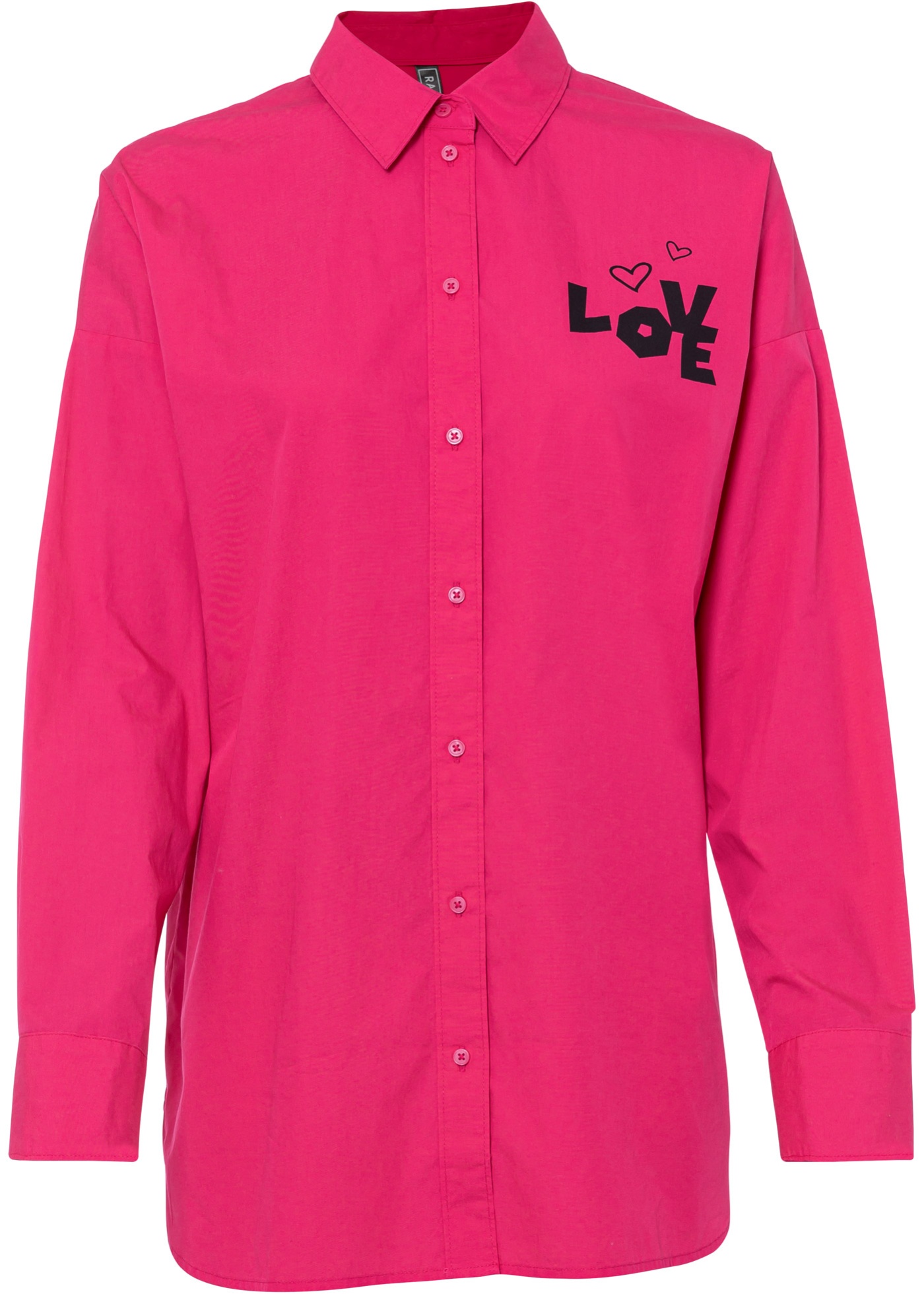 Bluzka z popeliny z nadrukiem