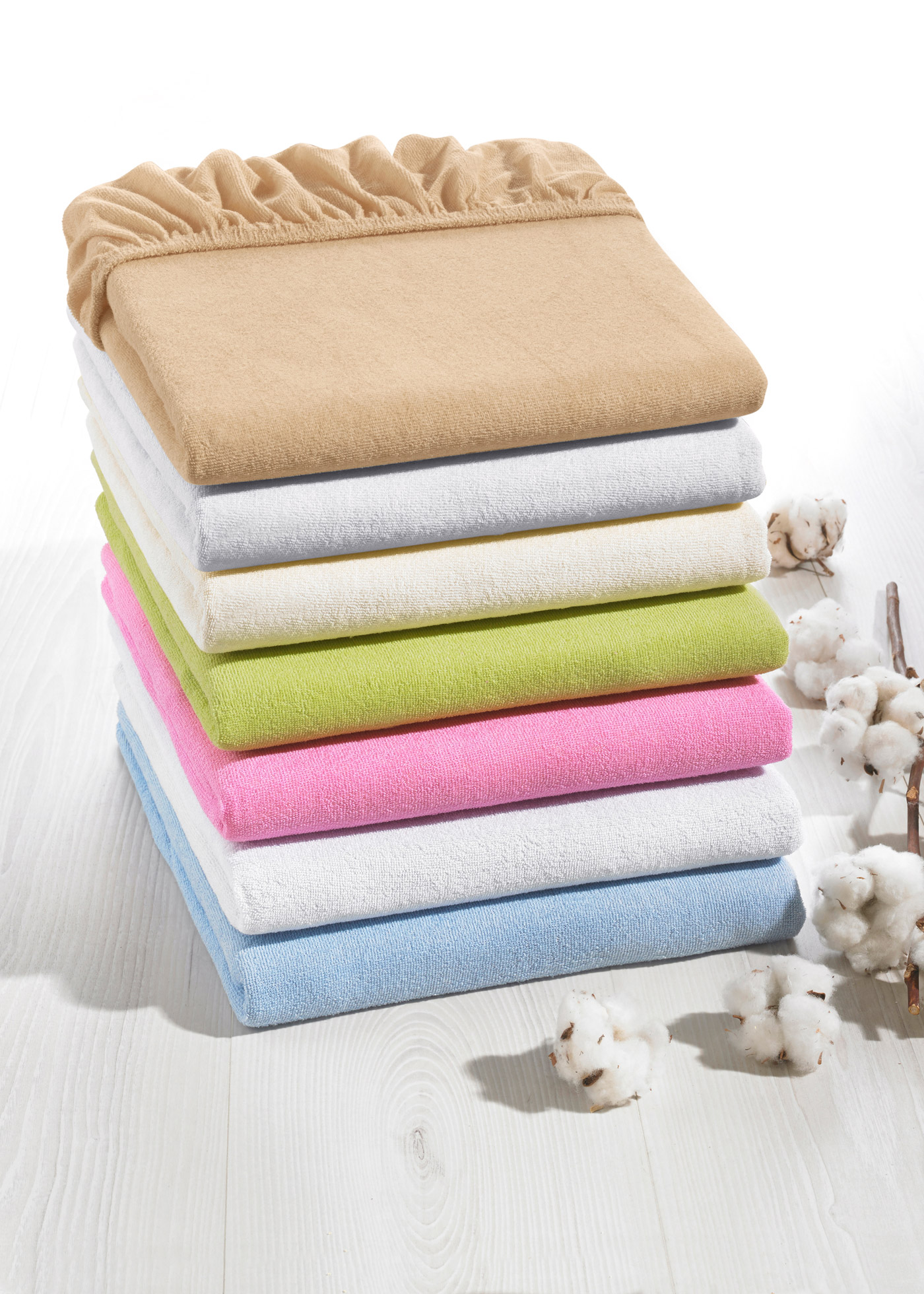 Prześcieradło frotte z gumką