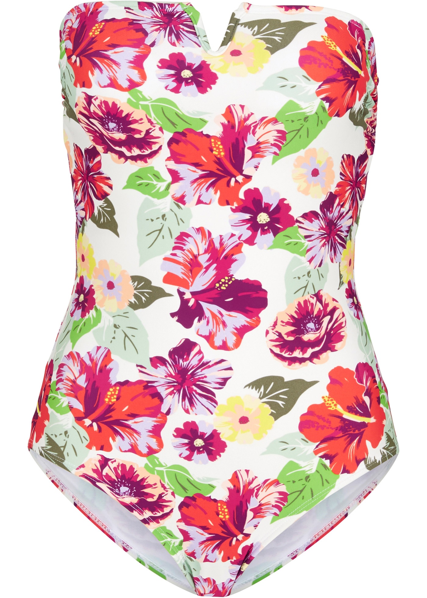 Kostium kąpielowy w dłuższej długości, ze zrównoważonego materiału, lekki stopień modelowania sylwetki