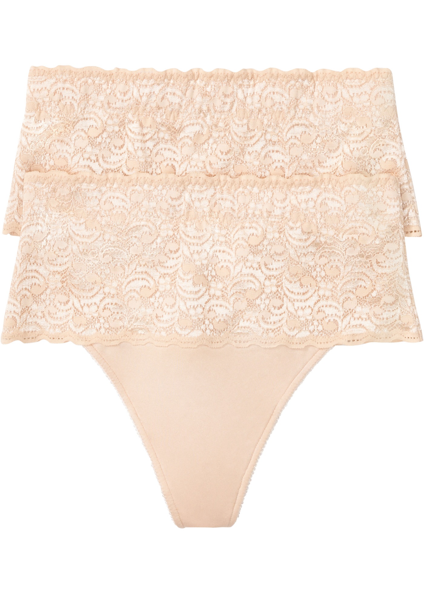 Stringi średnio modelujące sylwetkę (2 pary)