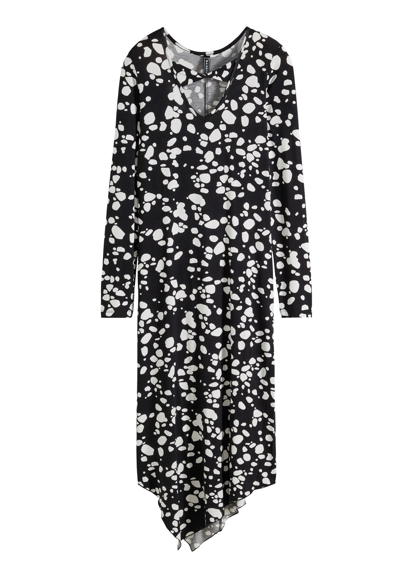 Sukienka midi z wycięciem