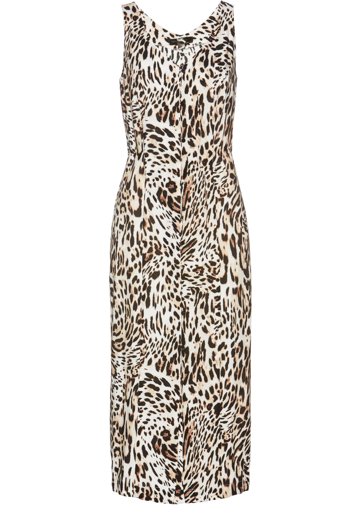 Sukienka midi z wiskozy