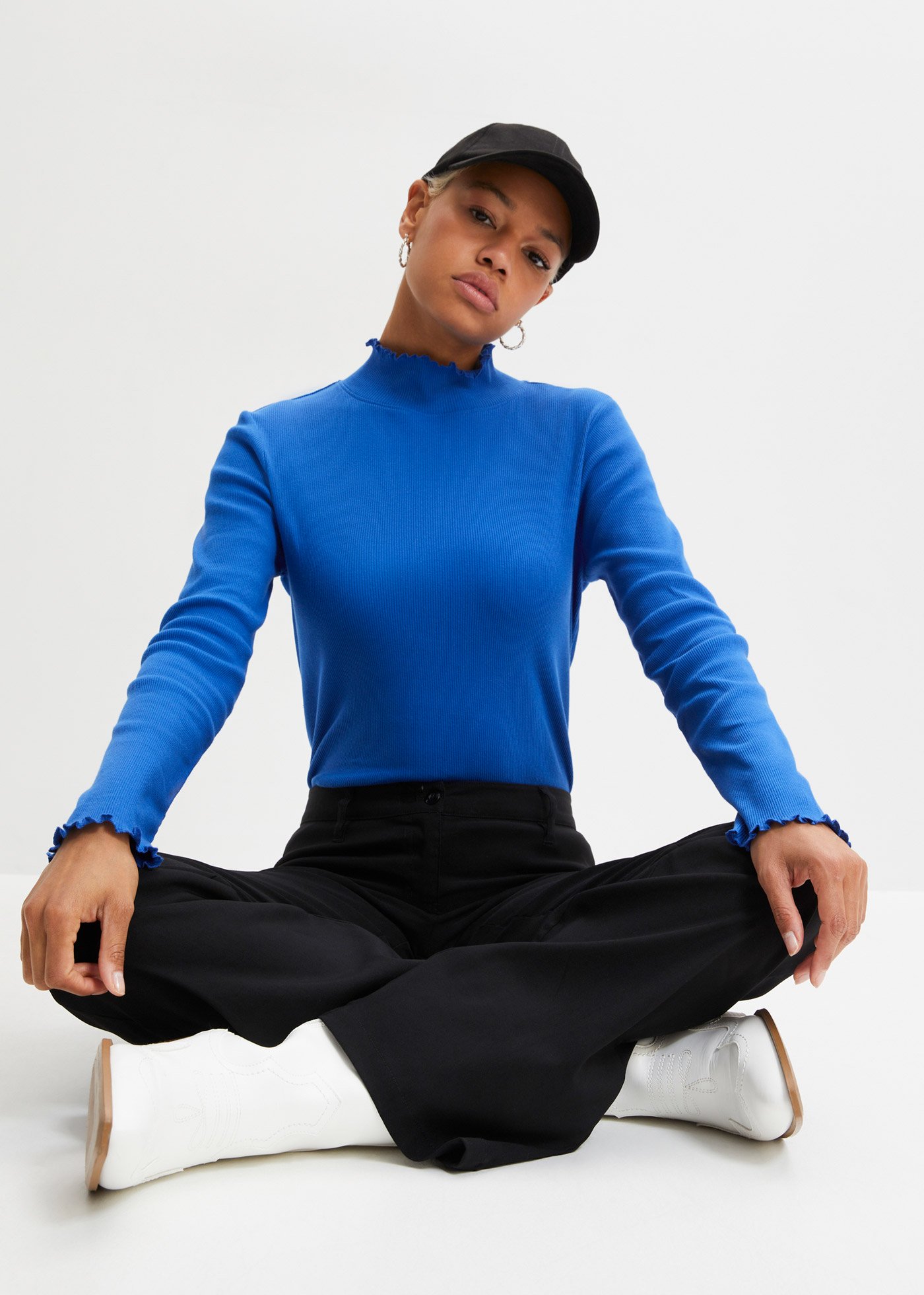 Shirt w prążek (2 szt.)