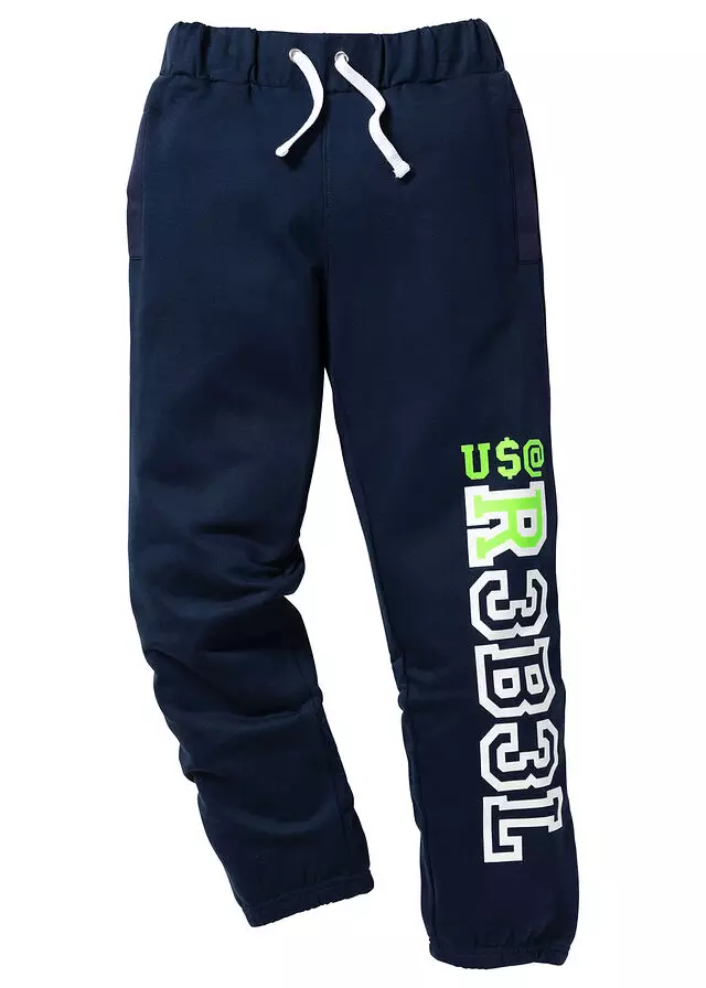 Spodnie chłopięce dresowe z nadrukiem