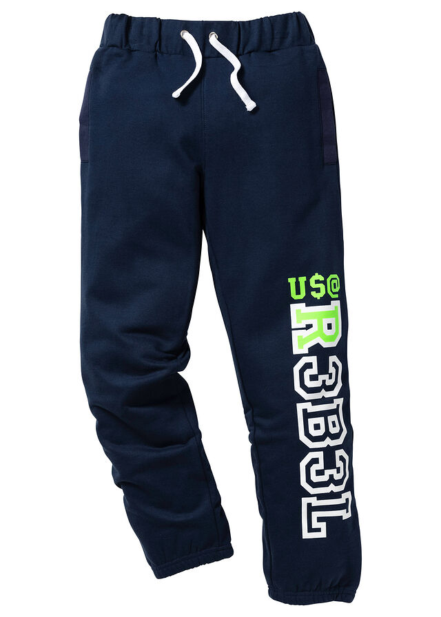 Spodnie chłopięce dresowe z nadrukiem