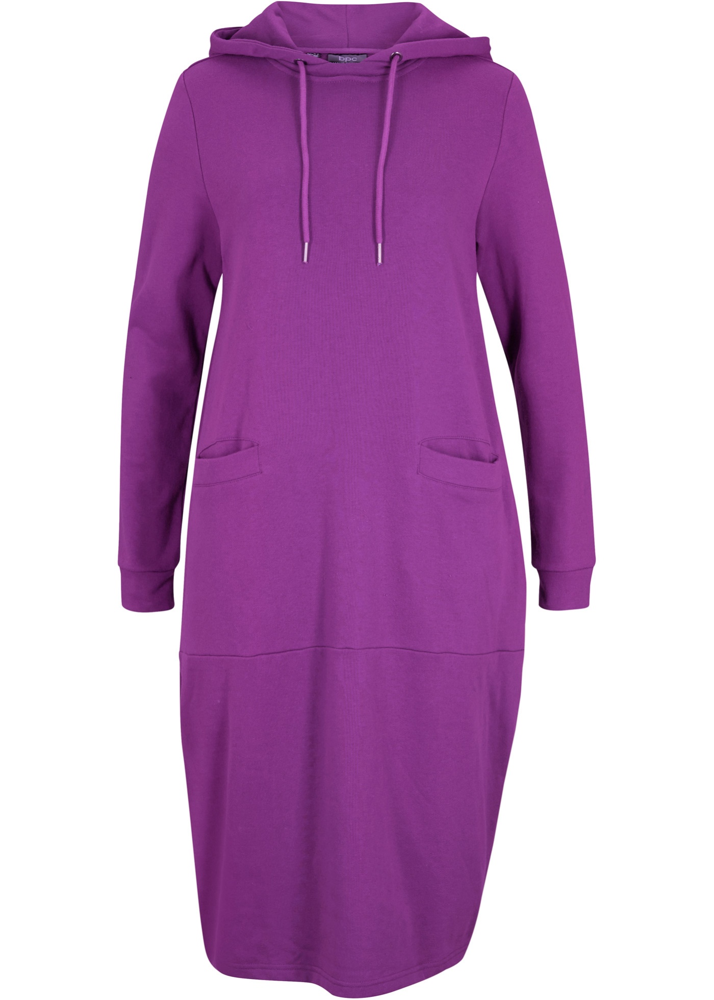 Sukienka dresowa w fasonie o linii litery O