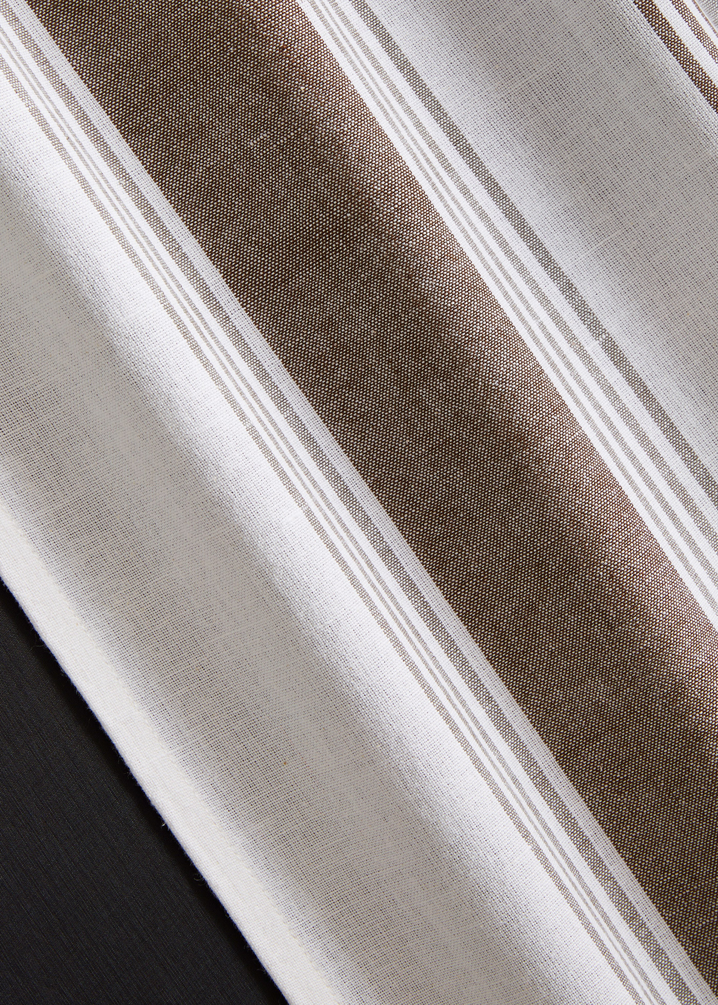 Zasłona w paski z bawełny organicznej (1 szt.)