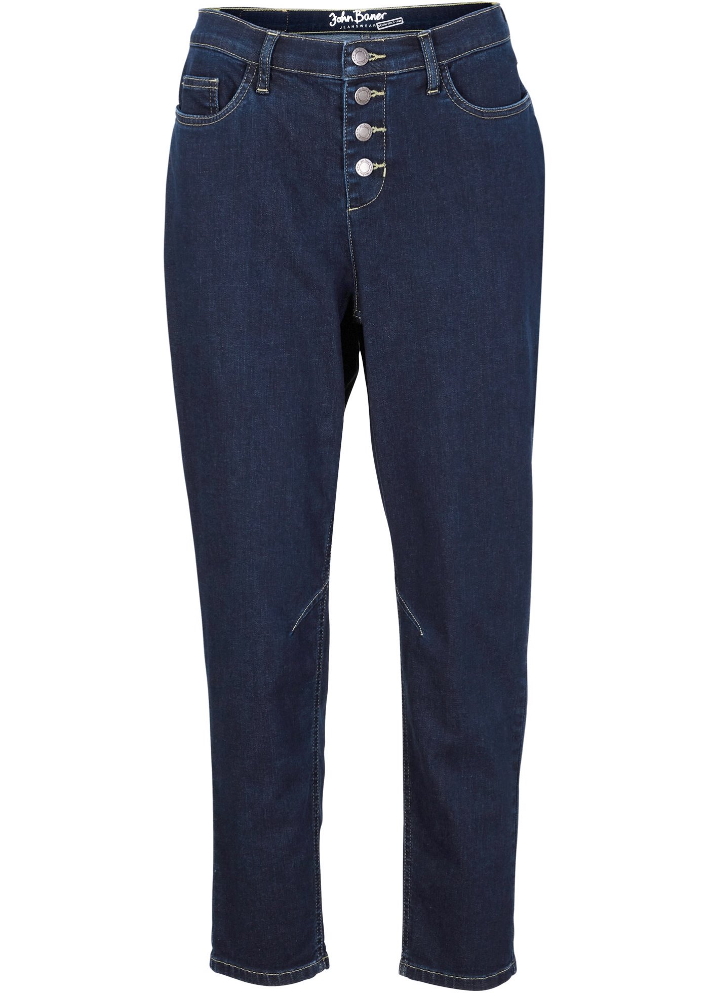 Dżinsy Girlfriend, dł. przed kostkę