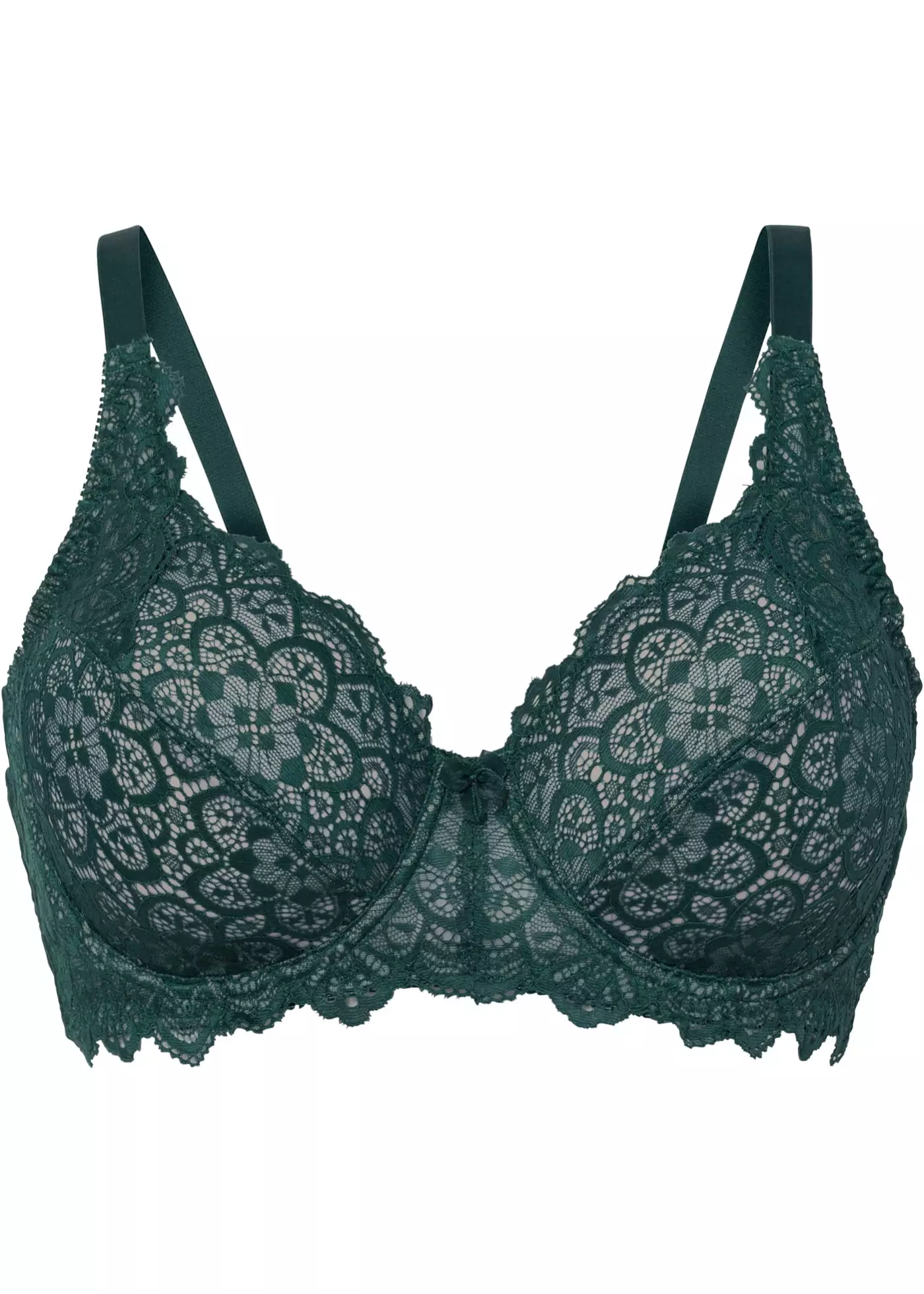 Biustonosz na fiszbinach, z poliamidu z recyklingu